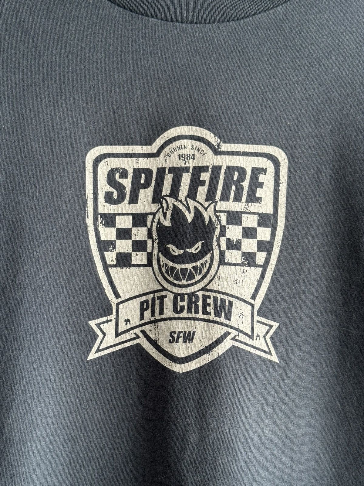 Spitfire Vintage Sipfire Skateboarding tshirt 2000’s Size US M / EU 48-50 / 2 - 5 Thumbnail