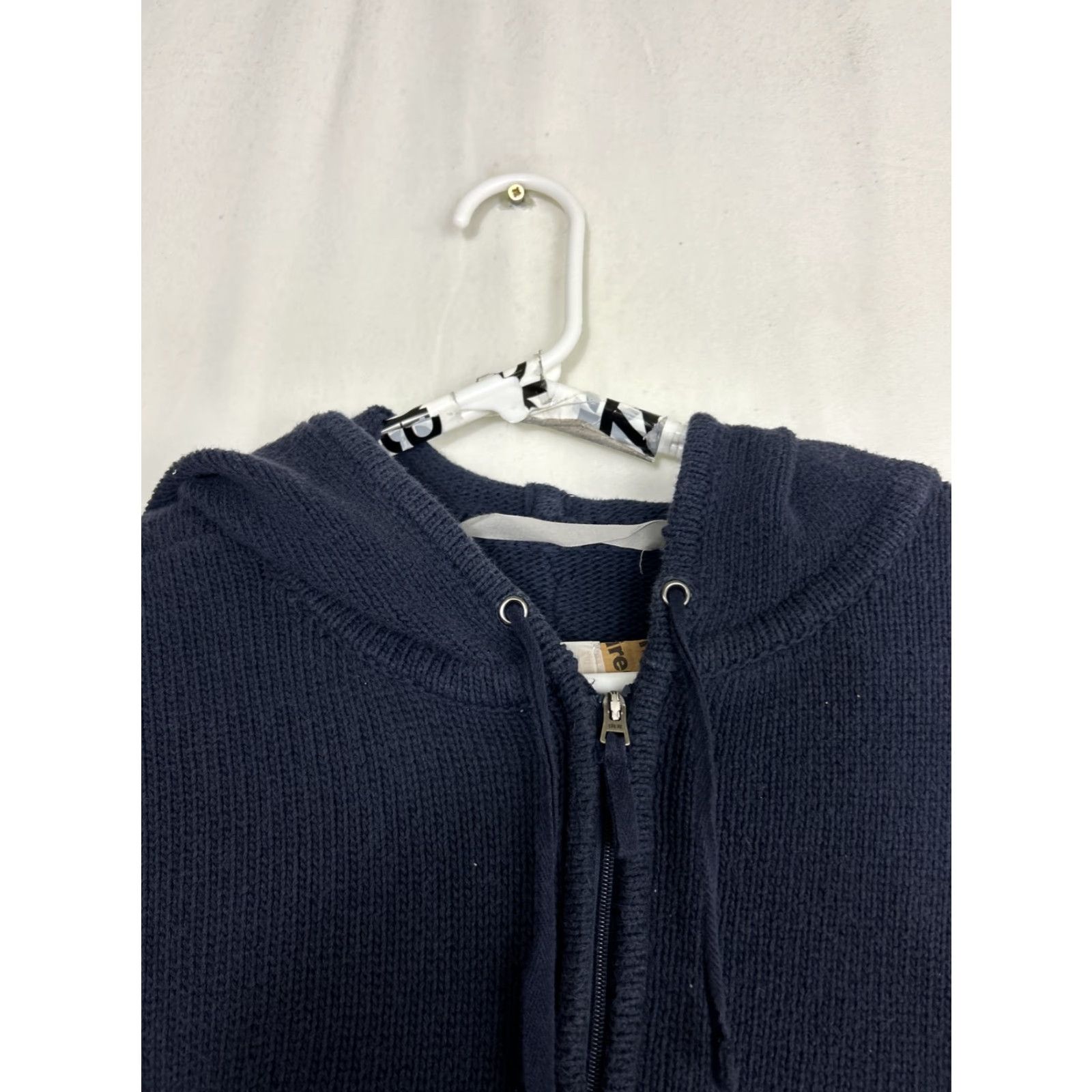 Athleta Athleta Revive Navy Knit Hoodie Full Zip Women’s Medium Size M / US 6-8 / IT 42-44 - 4 Thumbnail