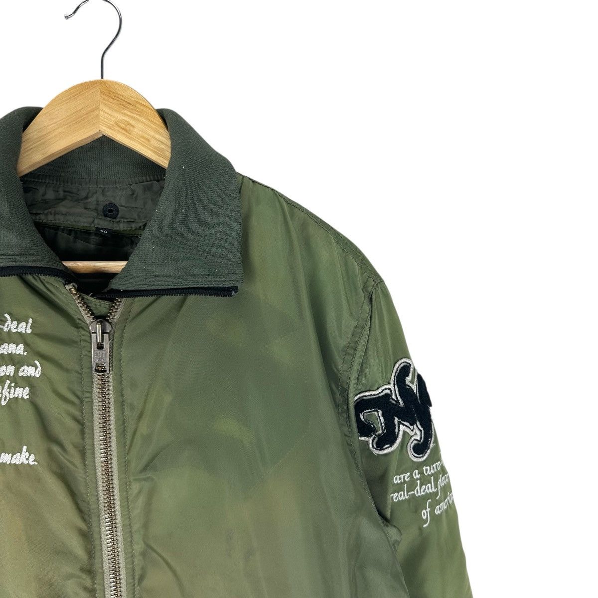 Schott SCHOTT MA1 BOMBER FLYER JACKET Size US M / EU 48-50 / 2 - 4 Thumbnail