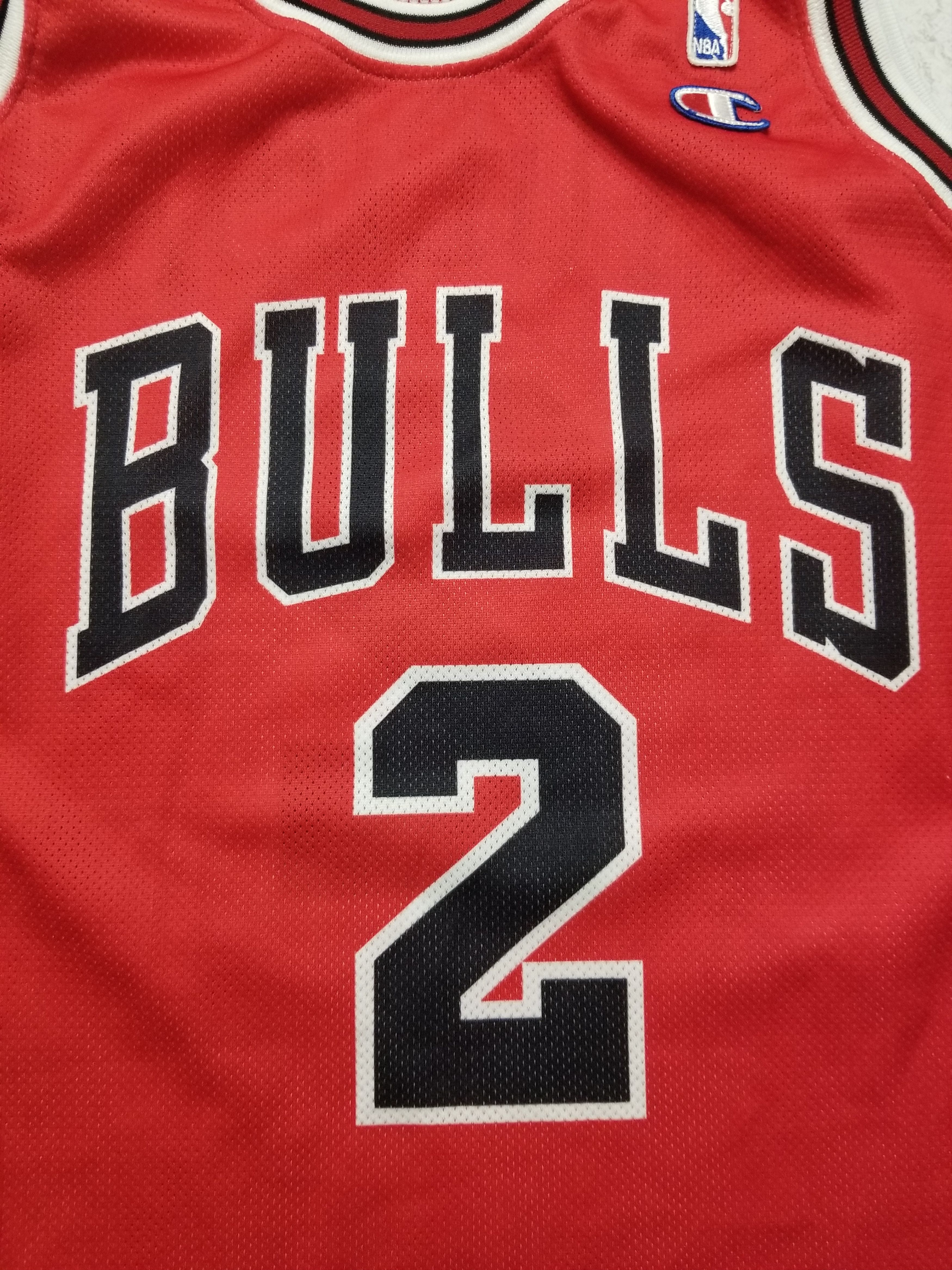 Champion VINTAGE CHAMPION #2 THABO SEFOLOSHA CHICAGO BULLS JERSEY Size US M / EU 48-50 / 2 - 10 Thumbnail