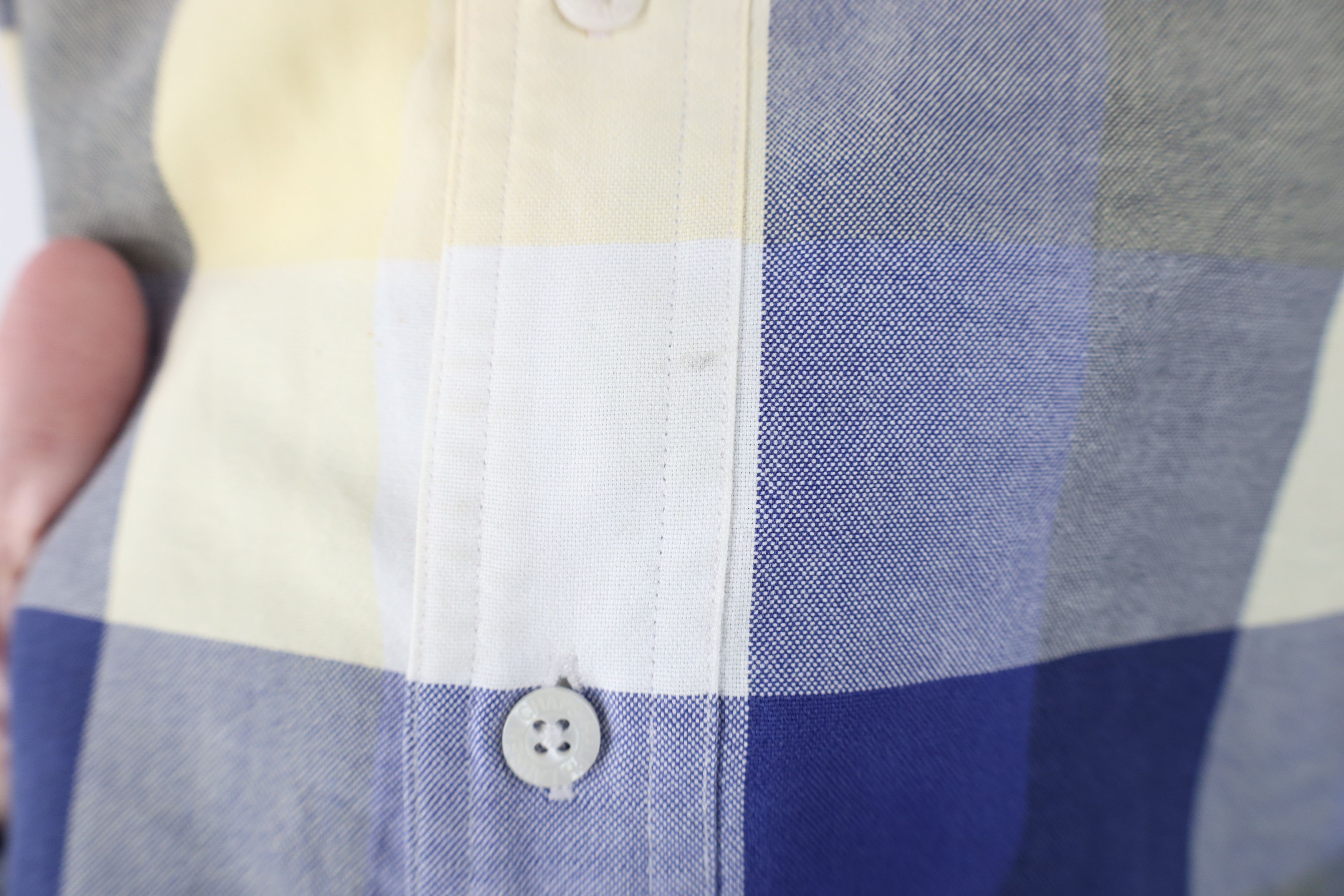Ralph Lauren Vintage 90s Chaps Ralph Lauren Monogram Button Down Shirt Size US L / EU 52-54 / 3 - 6 Thumbnail