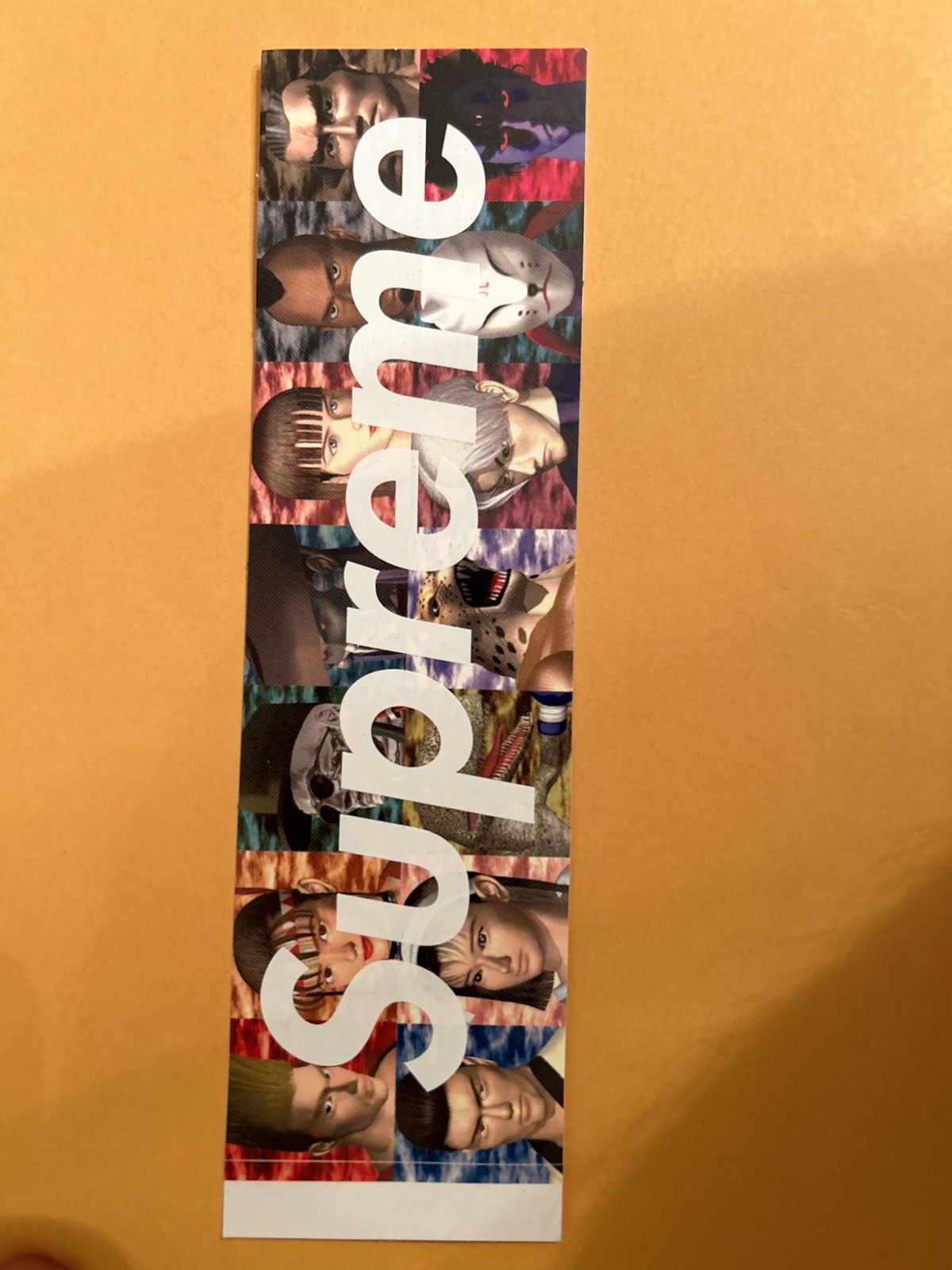 Supreme TEKKEN BNEI Box Logo Sticker!
