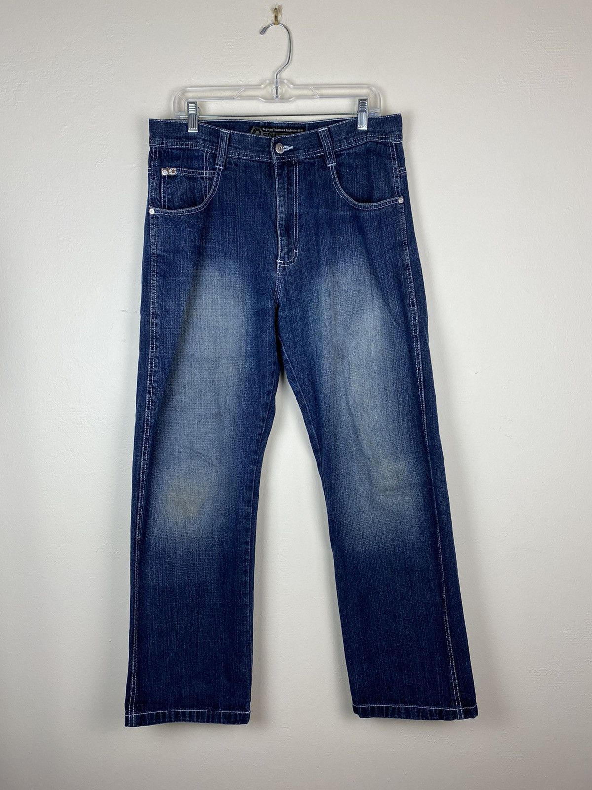 Southpole Vintage Crazy Y2k Baggy Southpole Denim Jeans Size US 34 / EU 50 - 2 Thumbnail
