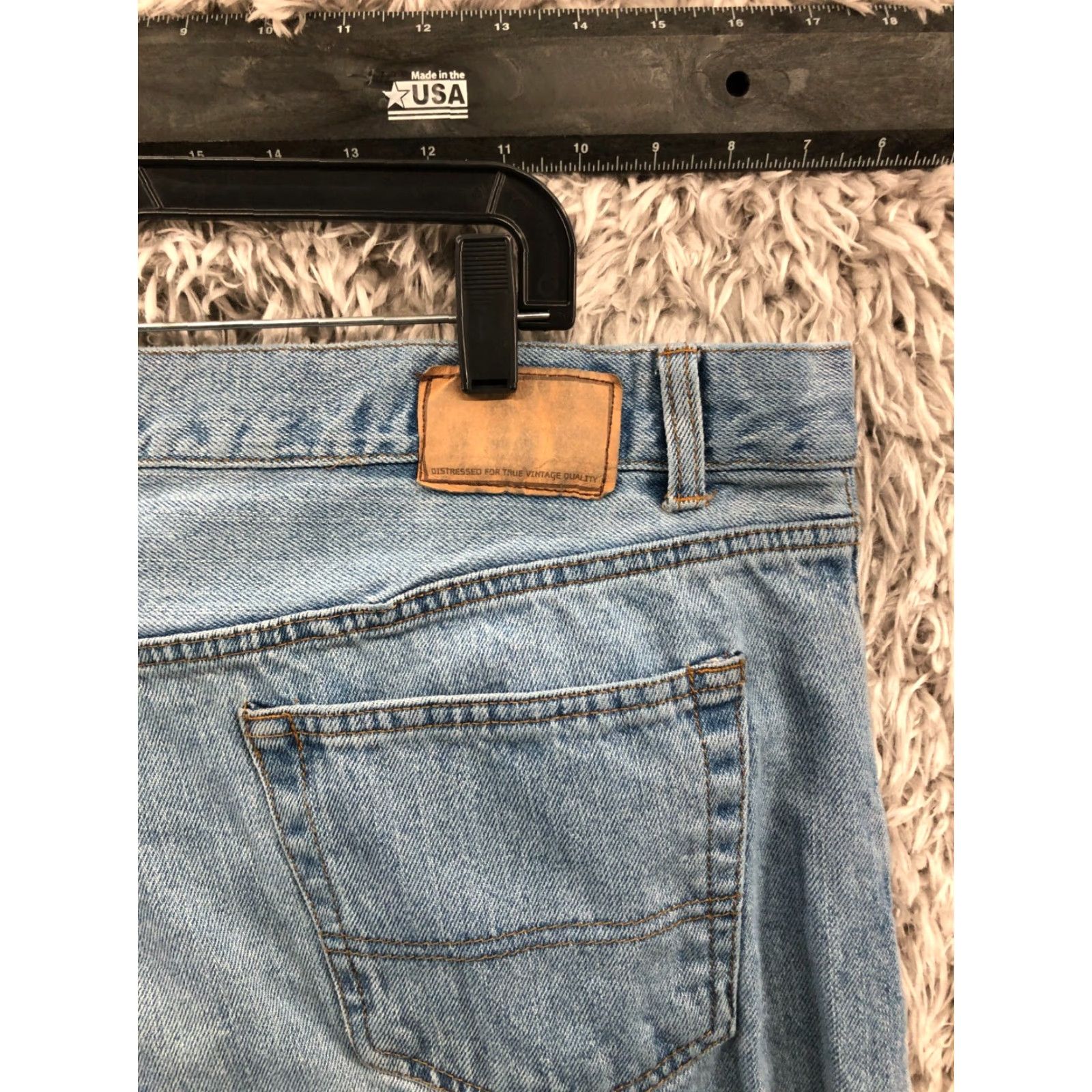 Vintage Urban Pipeline Jeans Main Right? Actually: Urban Pipeline Jeans Straight Mid Blue Denim 42x30 Mens Regular Belt Loops 5-Pocket Vintage No Size US 42 / EU 58 - 6 Thumbnail