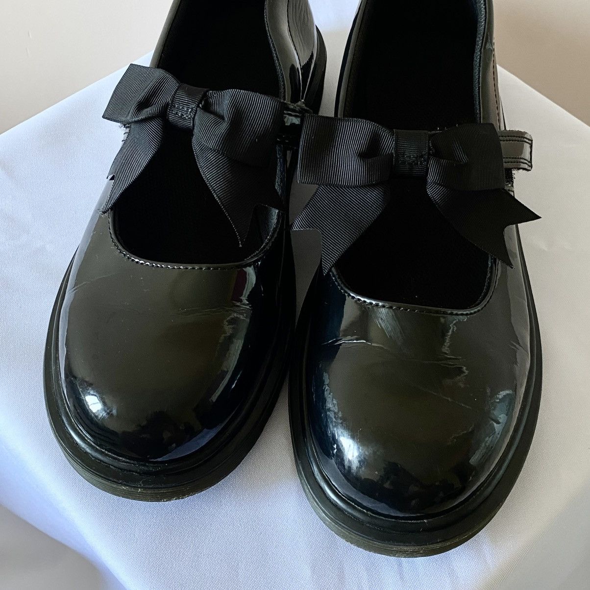 Dr. Martens Dr Martens Cute Bow Mery Janes Maccy II Grunge Shoes Sandals Size US 8.5 / IT 38.5 - 3 Thumbnail