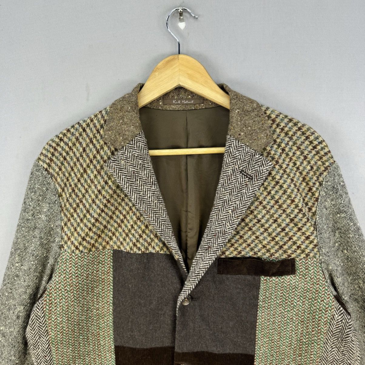 Karl Helmut Karl Helmut Patchwork Blazer Jacket Size US L / EU 52-54 / 3 - 7 Thumbnail