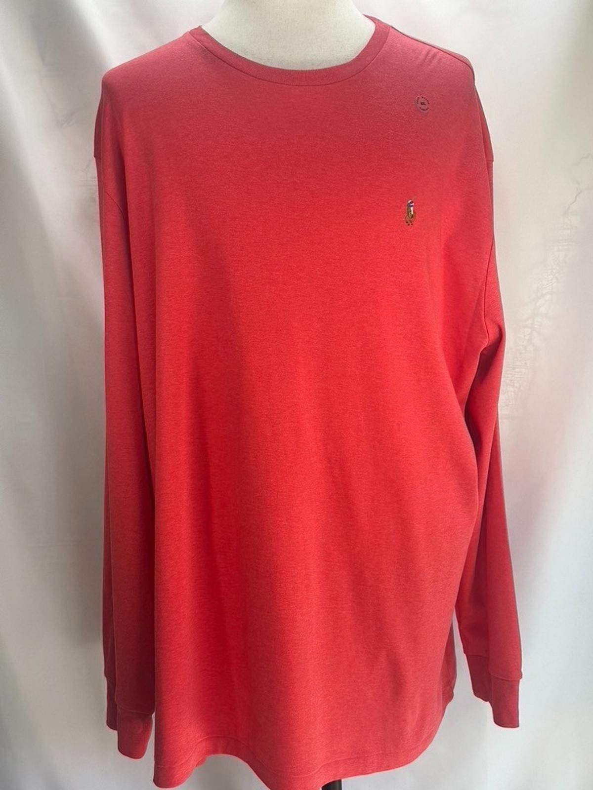 Polo Ralph Lauren Polo Ralph Lauren Classic Fit Embroidered T-Shirt Red 2XL Size US XXL / EU 58 / 5 - 1 Thumbnail