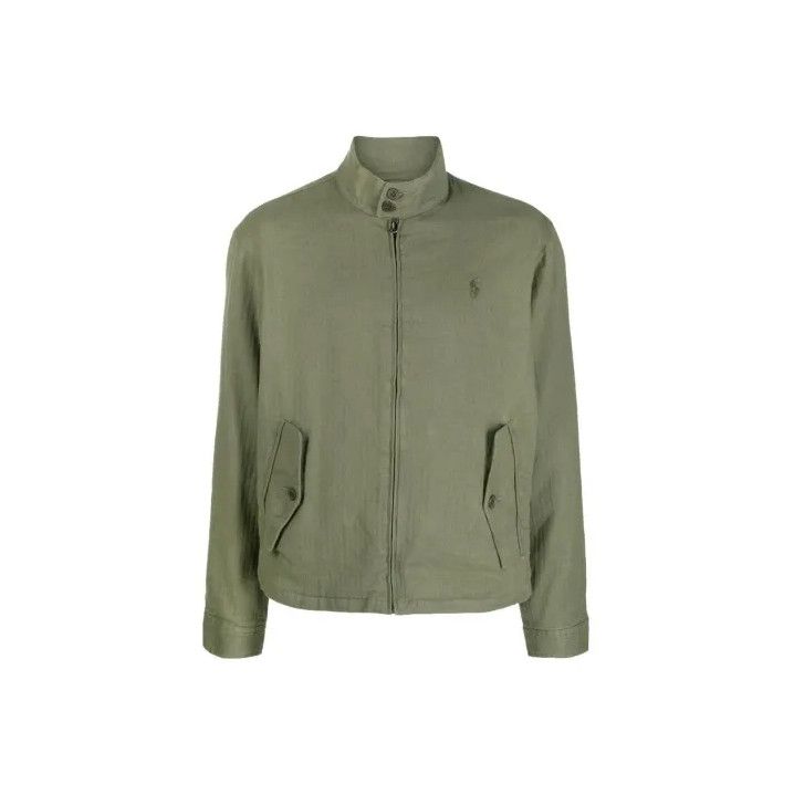 Polo Ralph Lauren Polo Ralph Lauren SS23 Solid Logo Embroidered Stand Collar Jacket Size US M / EU 48-50 / 2 - 1 Thumbnail