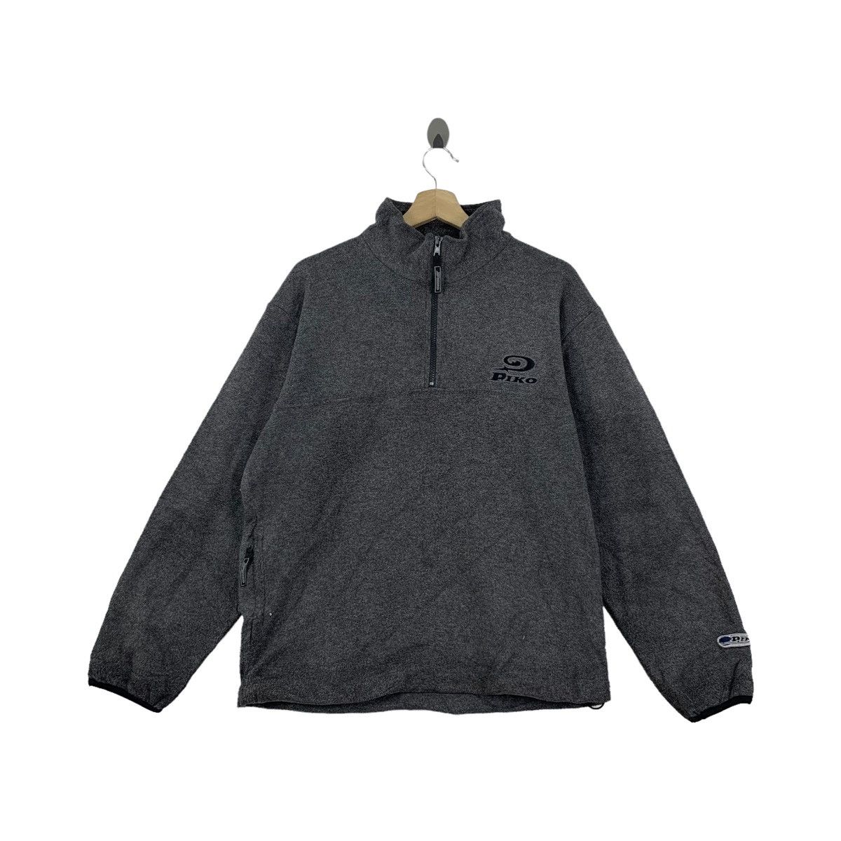Vintage Vintage PIKO Hawaii Longboard Fleece Half Zipper Sweatshirt Size US M / EU 48-50 / 2 - 1 Thumbnail