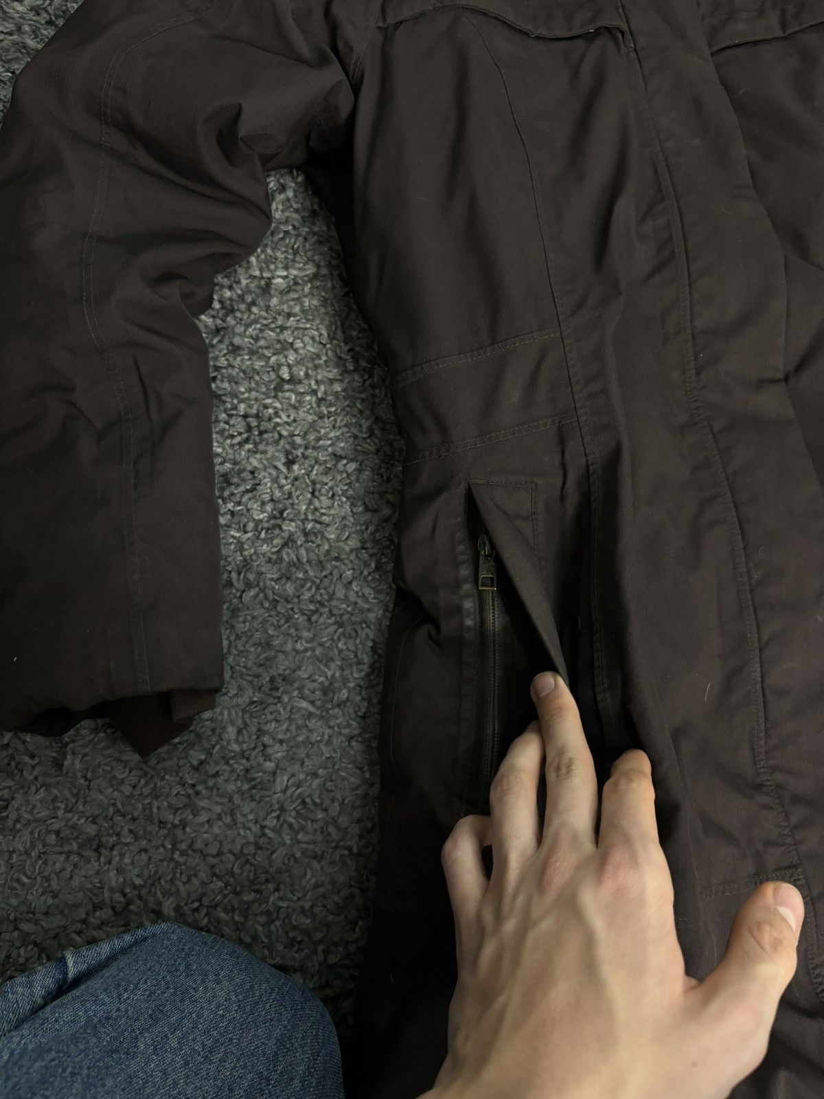 Goretex × The North Face Gorpcore RARE Brown Parkas Puffer Down Jacket The North Face Size S / US 4 / IT 40 - 7 Thumbnail