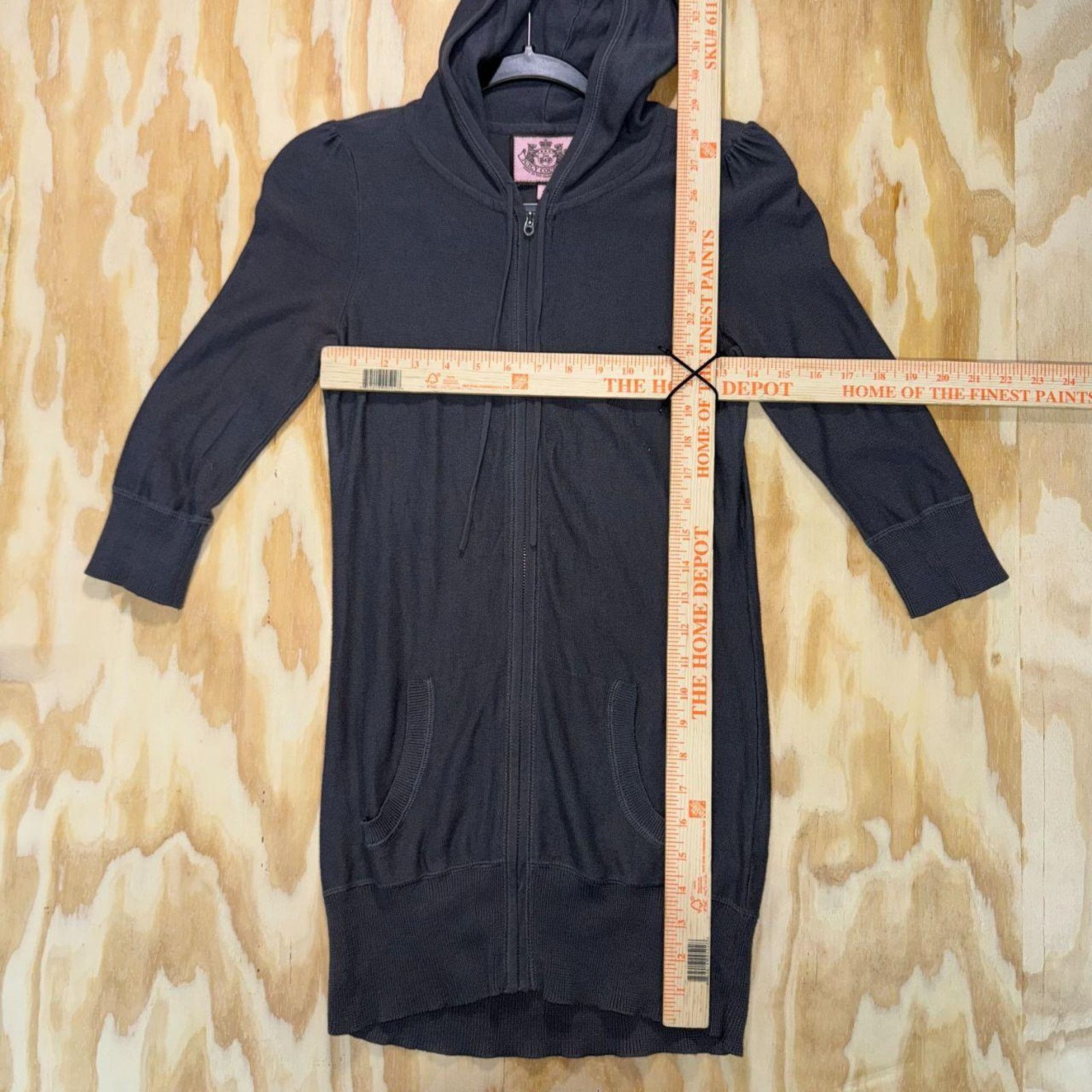 Juicy Couture Vintage y2k juicy couture femme 00s women long zip up hoodie Size S / US 4 / IT 40 - 4 Thumbnail