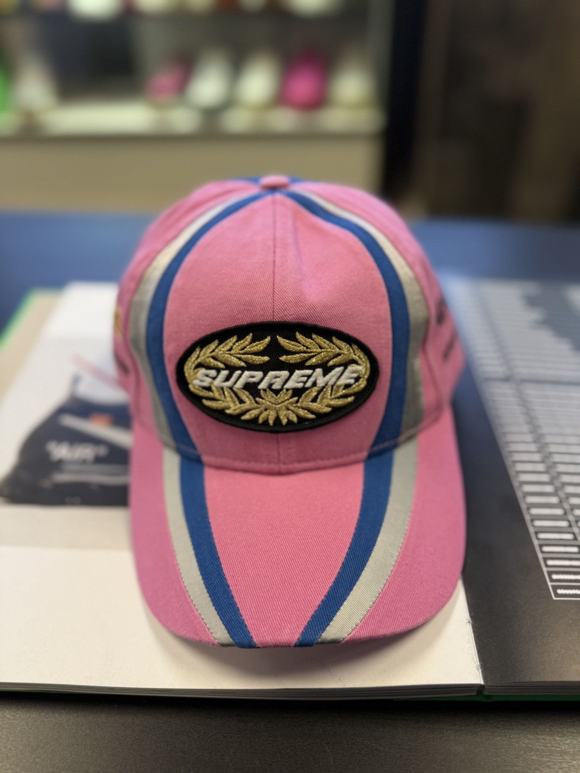 Supreme Supreme FW24 Pink Adjustable Hat New Size ONE SIZE - 1 Thumbnail