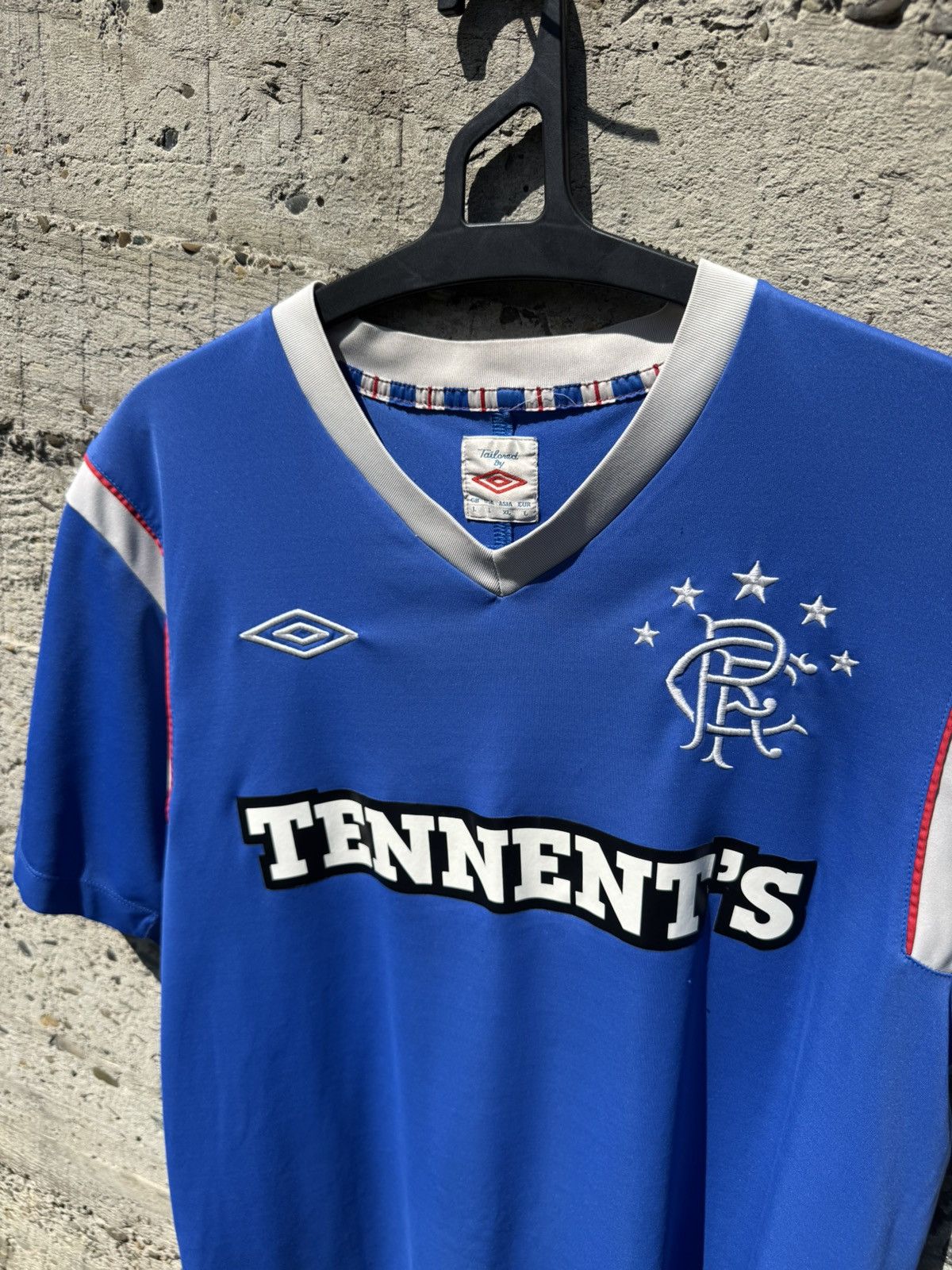 Umbro Umbro Rangers Grasgow 2011-2012 Home Football Shirt Jersey Size US L / EU 52-54 / 3 - 3 Thumbnail