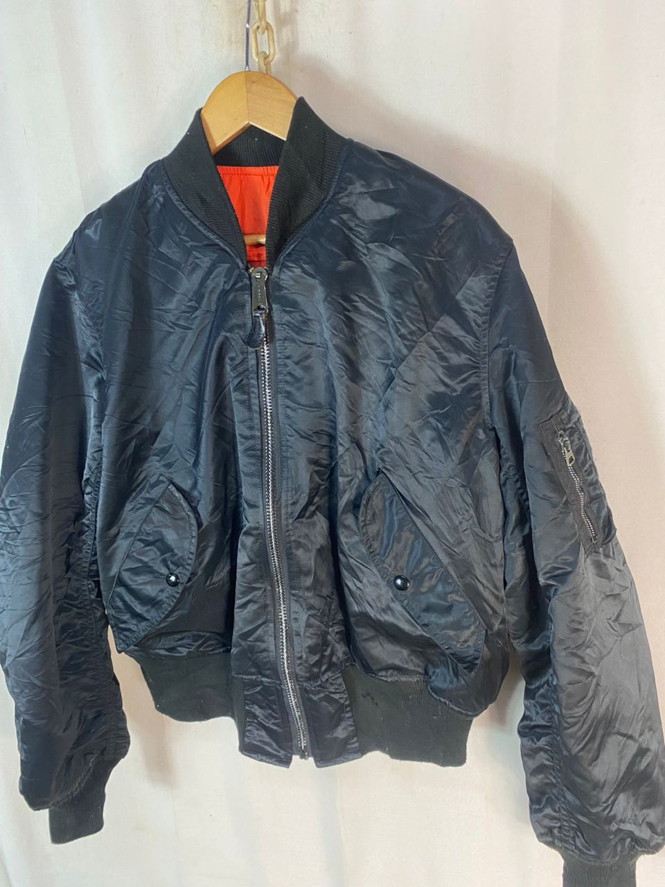 Vintage Vintage bombers jacket made in usa Size US L / EU 52-54 / 3 - 2 Thumbnail