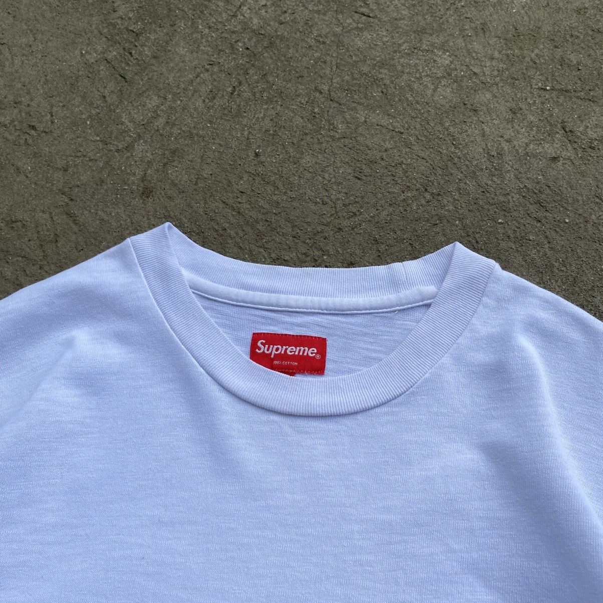 Supreme Supreme White Pocket Longsleeves Size US M / EU 48-50 / 2 - 10 Thumbnail