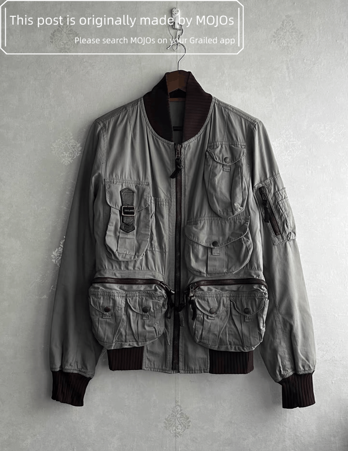 Dolce & Gabbana Sz 44 Dolce & Gabbana 03SS Cargo Bomber mojos3912 Size US S / EU 44-46 / 1 - 1 Thumbnail