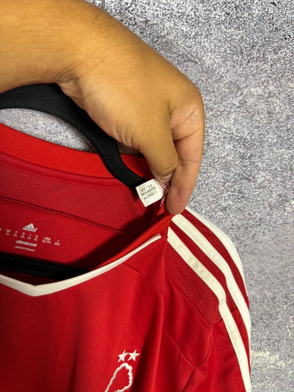 Adidas Nottingham Forest 2014/15 Home Adidas Soccer Jersey Size US XL / EU 56 / 4 - 11 Thumbnail