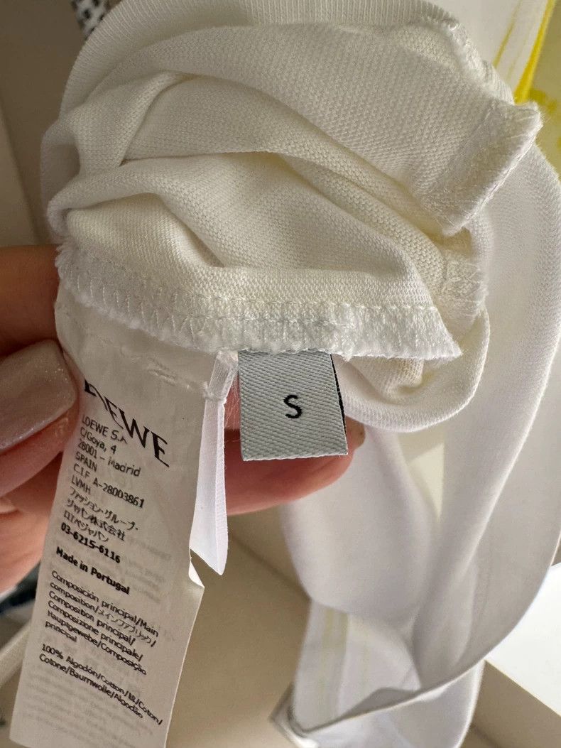 Loewe LOEWE White short sleeves Size S / US 4 / IT 40 - 6 Thumbnail