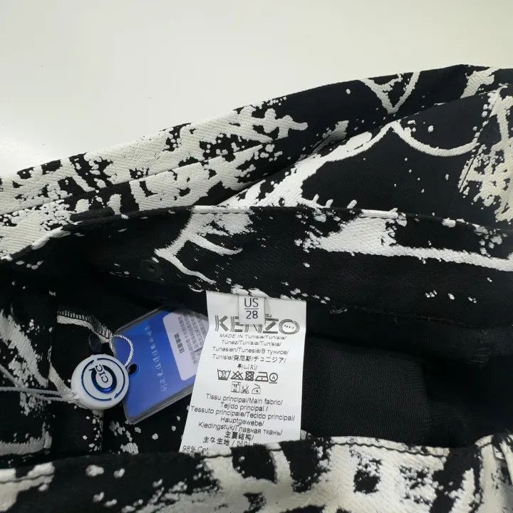 Kenzo KENZO Stylish Printed Long Pants -2507 Size US 28 / EU 44 - 2 Thumbnail