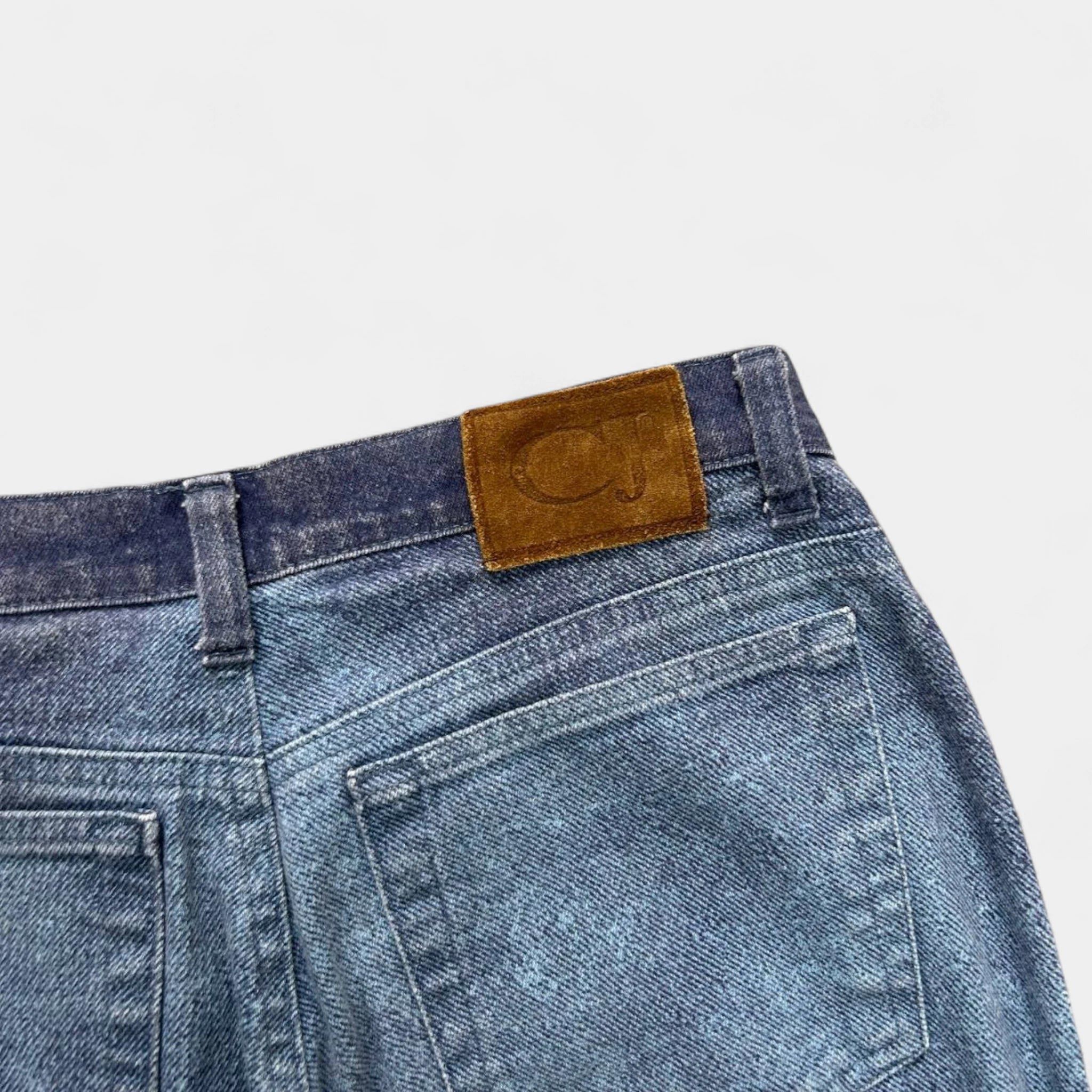 Other Cavalli Blue Printed Denim Jeans Size US 30 / EU 46 - 7 Thumbnail