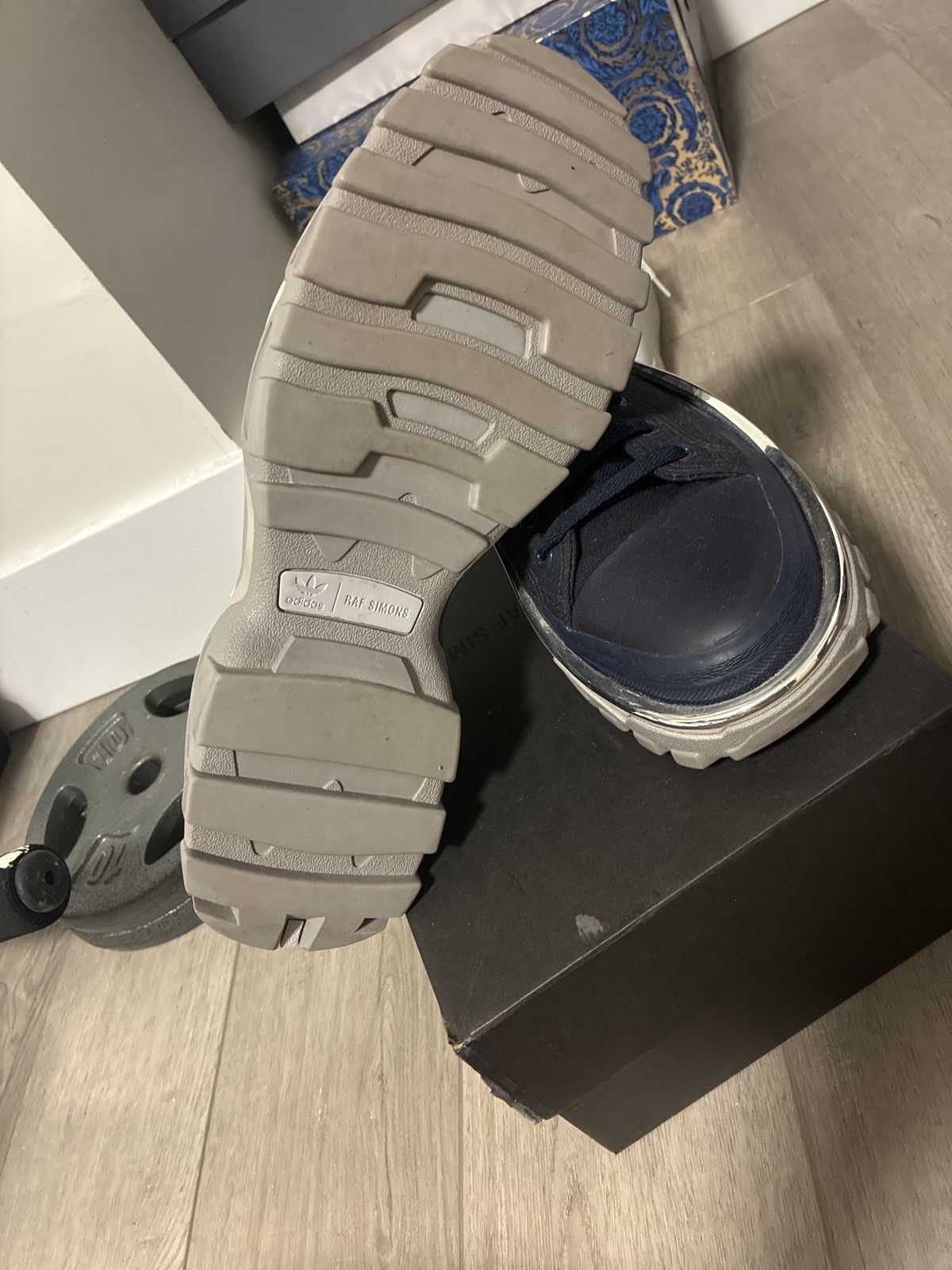 Adidas × Raf Simons RAF Simon’s Detroit runner (tried on indoors) Size US 10 / EU 43 - 3 Thumbnail