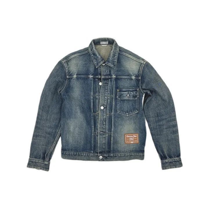 Dior Dior Dior Blue Cotton Denim Jacket 0079-2507 Size US L / EU 52-54 / 3 - 2 Thumbnail
