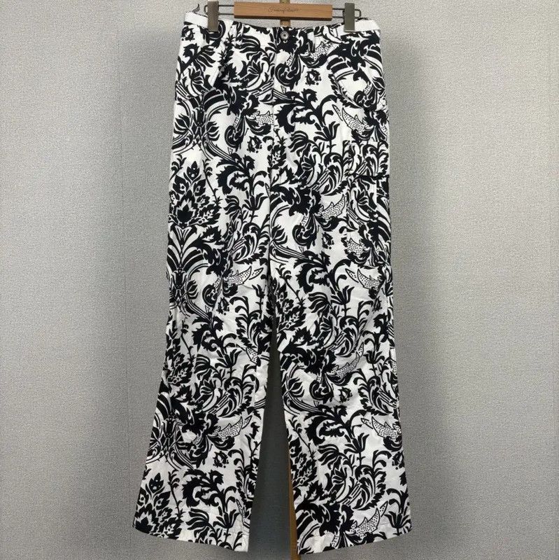 Dior Dior Colorblock Cotton Casual Trousers for Women 0089 Size 22" - 1 Thumbnail