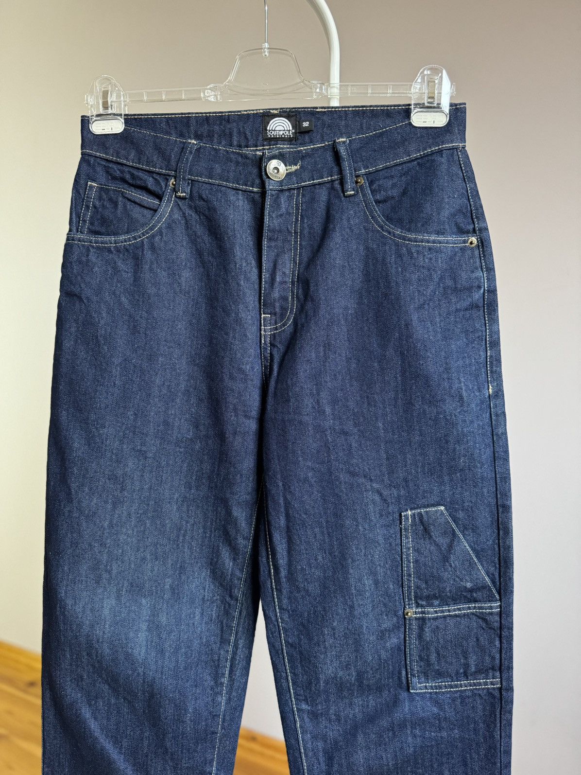 Southpole Crazy Vintage Y2K Baggy Southpole Jeans Skater Opium USA Size US 32 / EU 48 - 4 Thumbnail