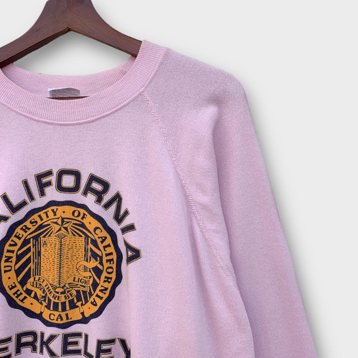 Hanes Rare! Vintage 80s California Berkeley University Sweatshirt Size XL / US 12-14 / IT 48-50 - 4 Thumbnail