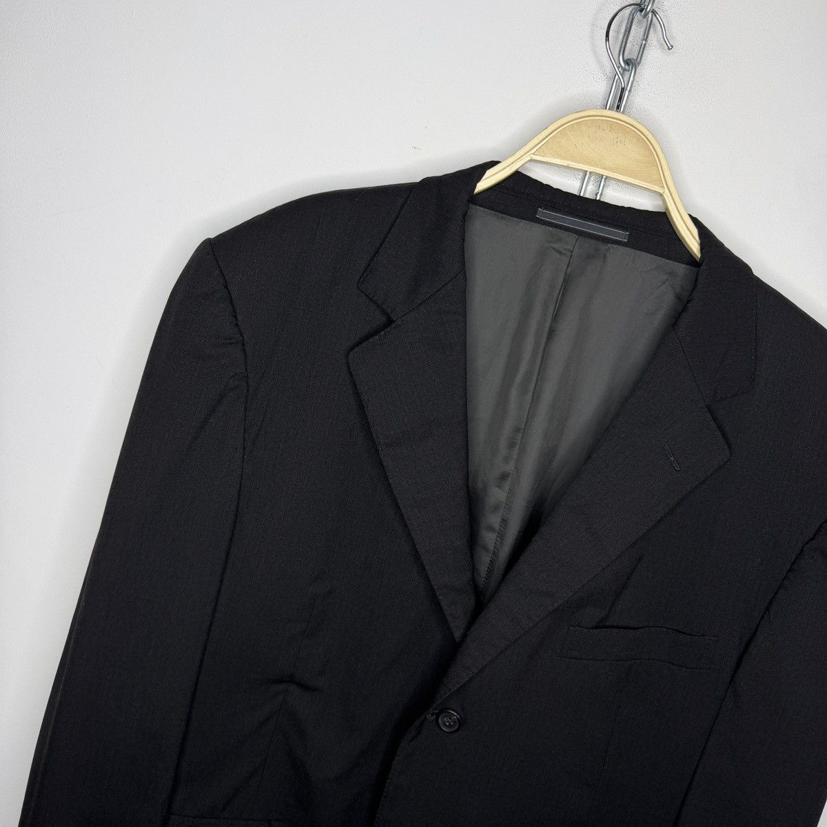 Gucci Gucci Vintage Tom Ford Era Black Blazer Wool Jacket Size 46R - 4 Thumbnail