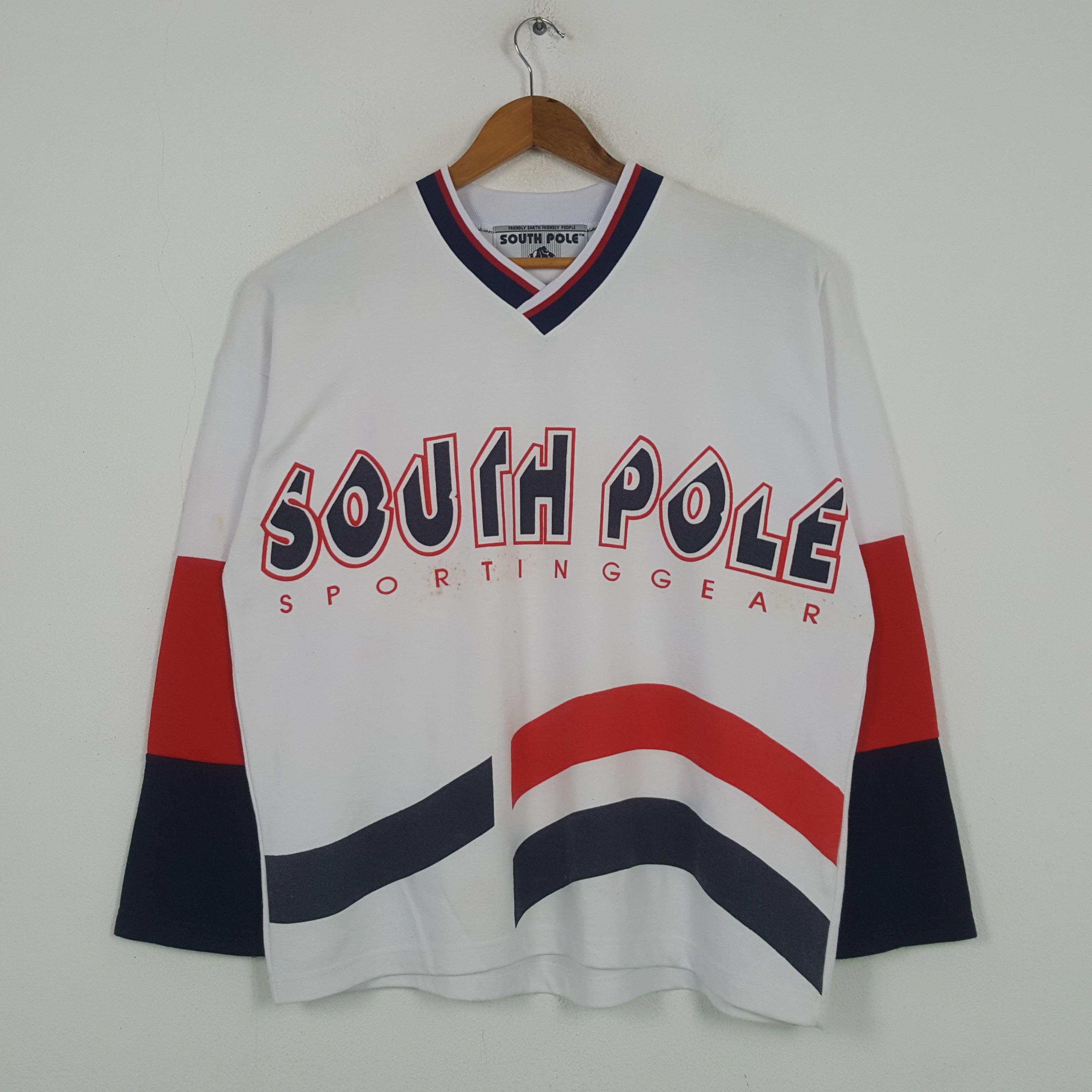 Southpole × Vintage Vintage SOUTH POLE Streetwear Skateboard Sweashirt C295N18 Size US XL / EU 56 / 4 - 1 Thumbnail
