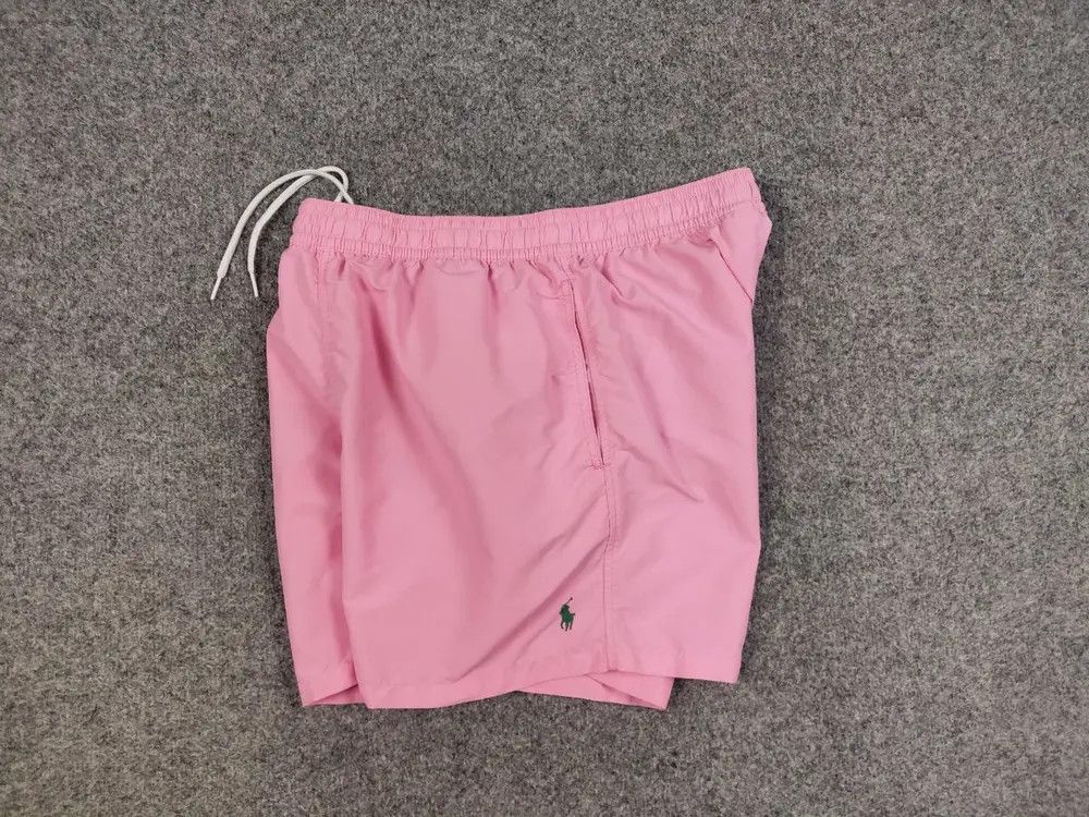 Polo Ralph Lauren Vintage Polo Ralph Lauren Pink Nylon Logo Casual Shorts Size US 34 / EU 50 - 7 Thumbnail