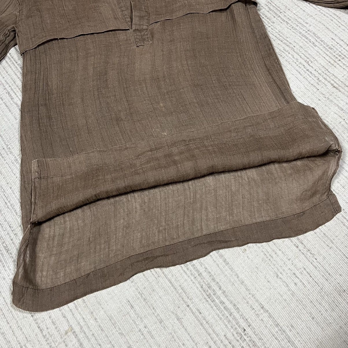 Issey Miyake Vintage 70s ISSEY MIYAKE PLEATS Shirt button Size US S / EU 44-46 / 1 - 7 Thumbnail