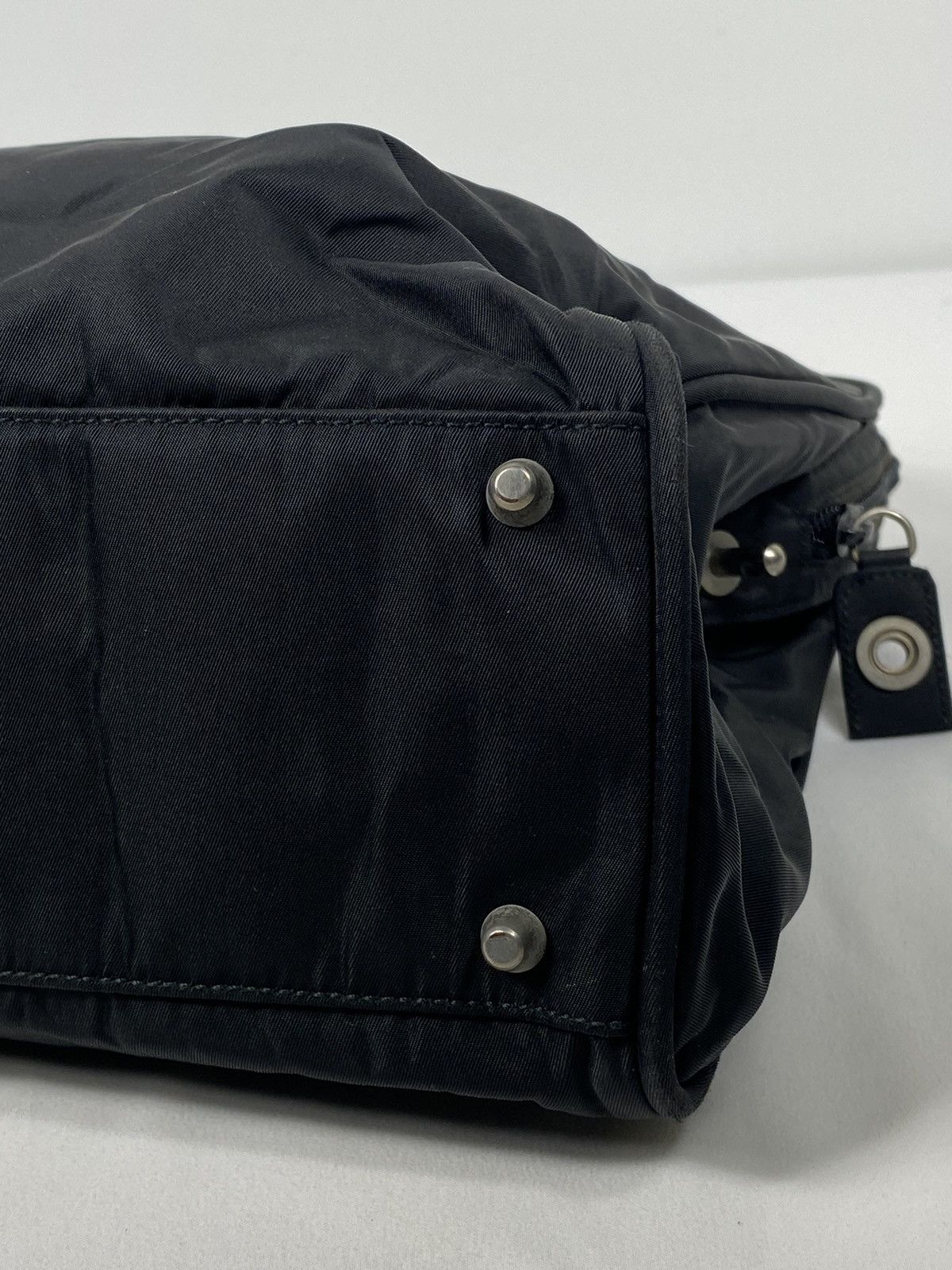 Prada Prada Tessuto Nero Nylon Shoulder Bag Size ONE SIZE - 4 Thumbnail