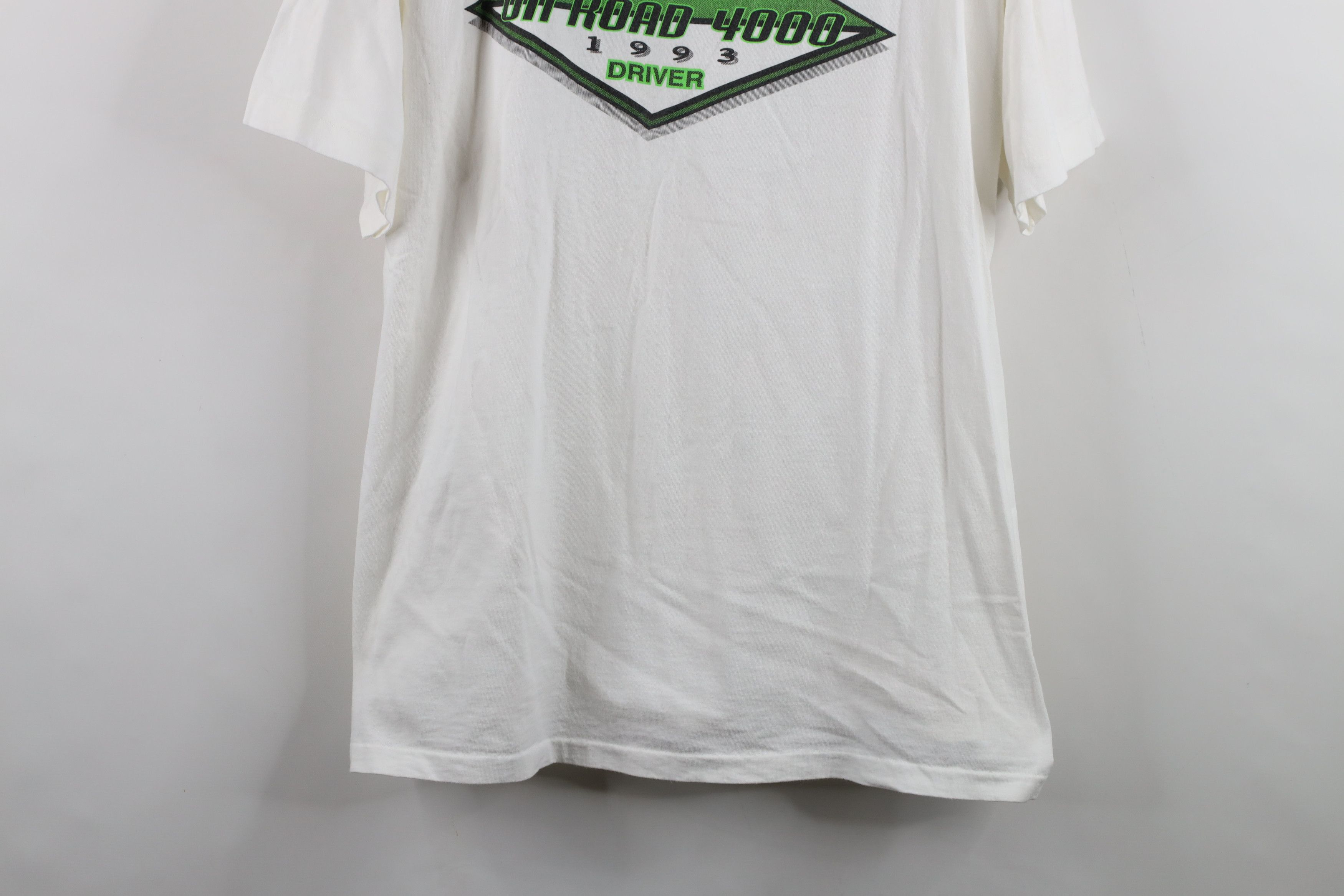 Vintage Vintage 90s Wild Wild West On Road 4000 Car Race T-Shirt USA Size US XL / EU 56 / 4 - 3 Thumbnail