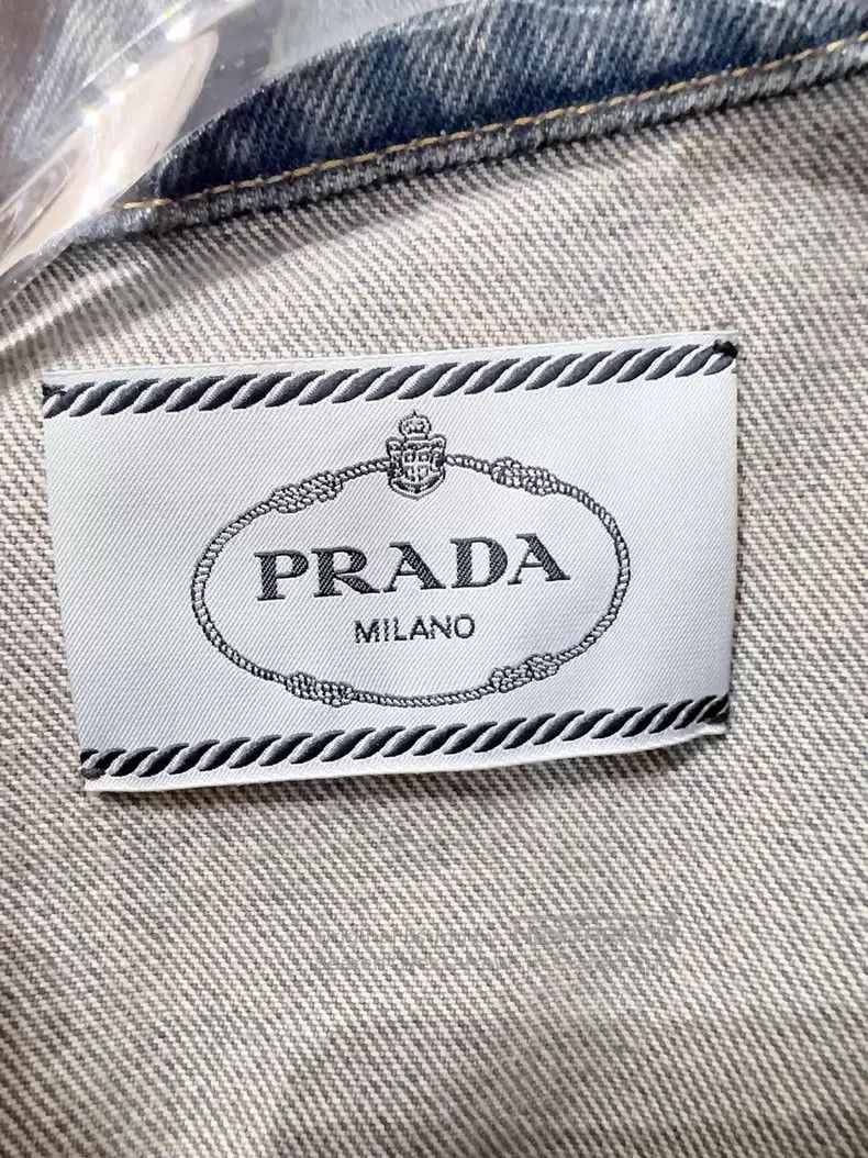 Prada Prada Blue denim jacket Size XS / US 0-2 / IT 36-38 - 5 Thumbnail