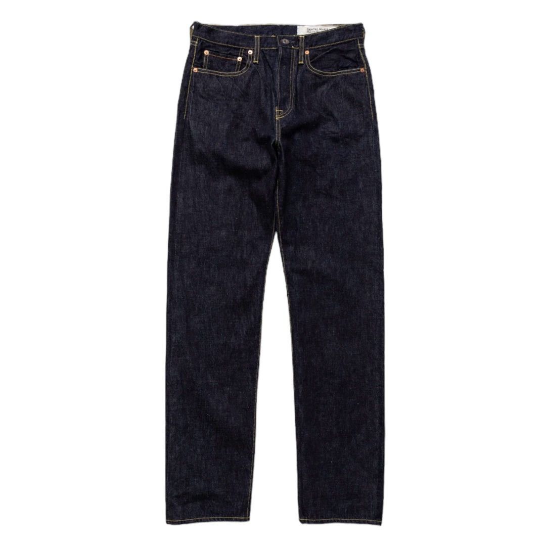 image of Kapital Japan 14Oz 5P Monkey Cisco Raw Selvedge Denim in Blue, Men's (Size 36)