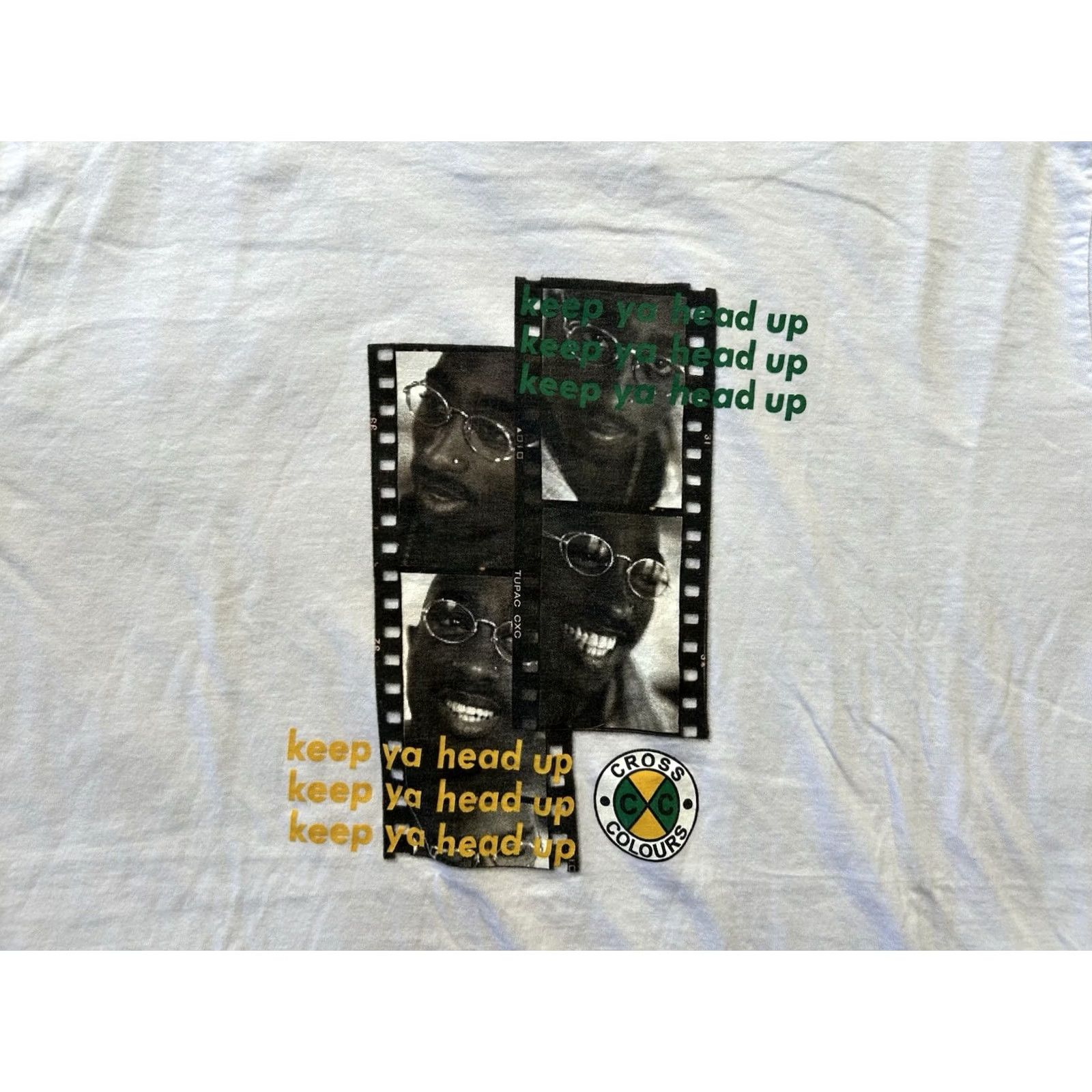 Vintage VTG Cross Colours Tupac Shakur Rap Music Shirt Men’s L Size US L / EU 52-54 / 3 - 3 Thumbnail