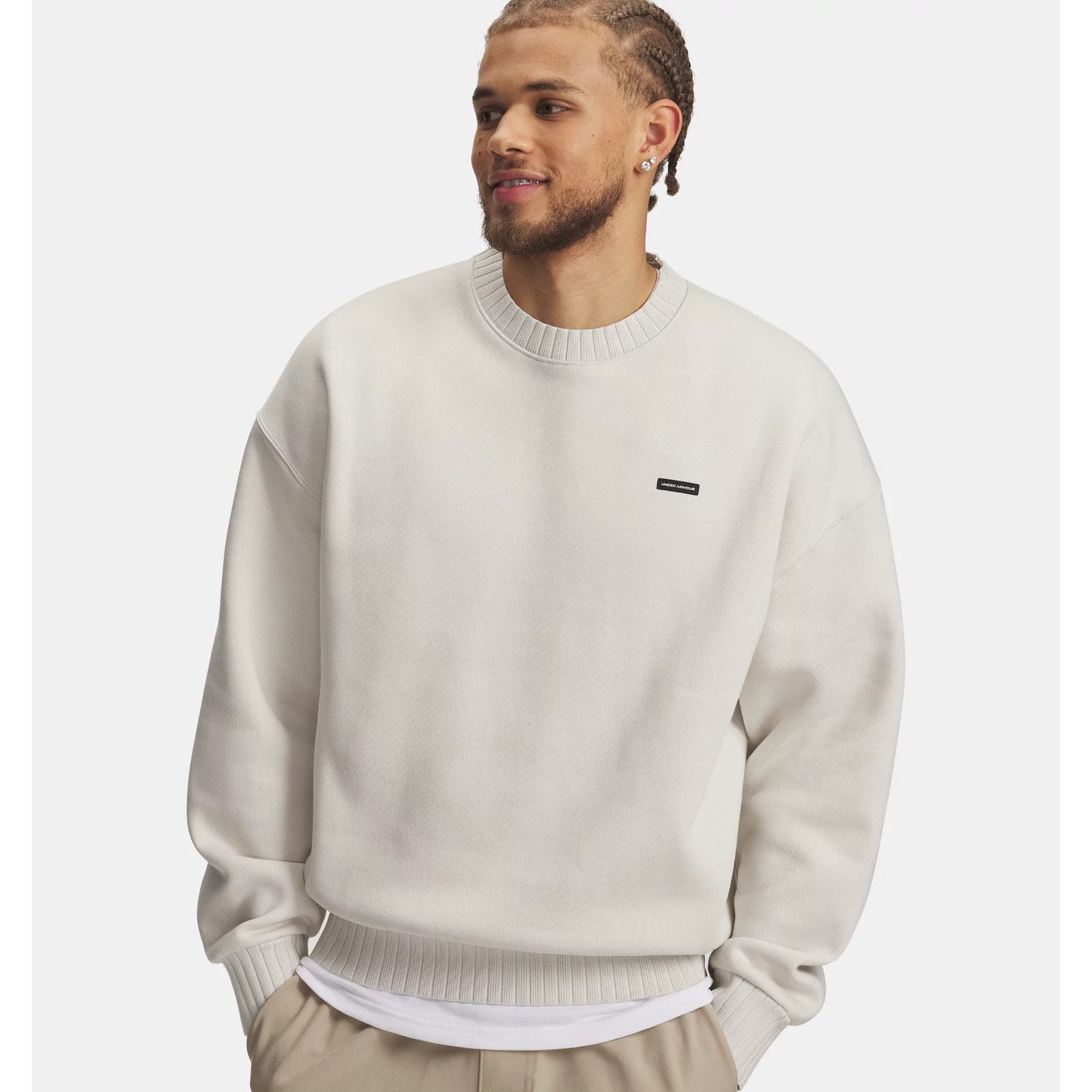 Under Armour NWT Under Armour UA Icon Heavyweight Rib Men's Crew Size US XL / EU 56 / 4 - 1 Thumbnail