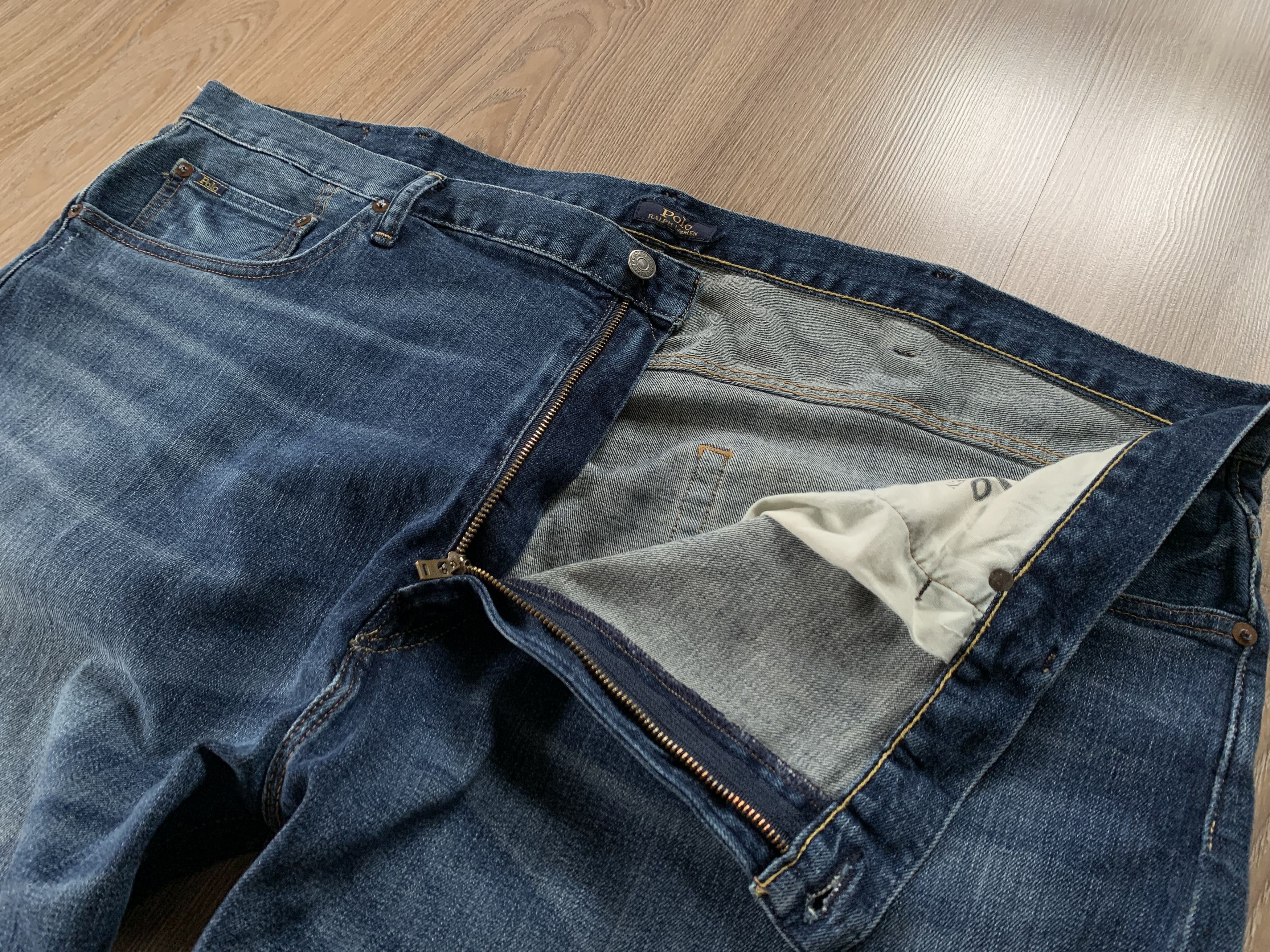 Denime × Polo Ralph Lauren × Ralph Lauren Polo Ralph Lauren Blue Denim Jeans Size US 44 / EU 60 - 5 Thumbnail