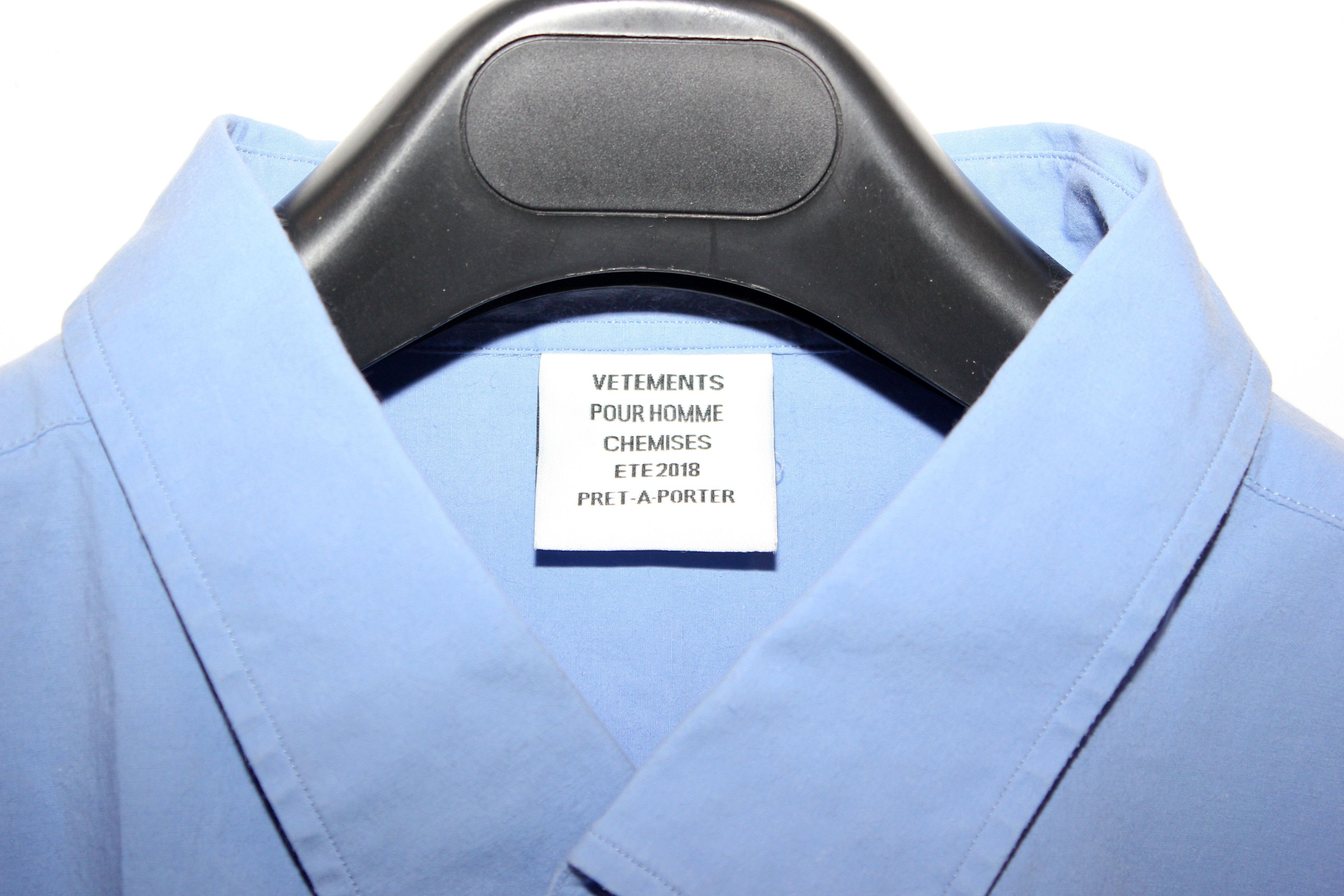 Vetements Vetements Button-Up Shirt Size US S / EU 44-46 / 1 - 3 Thumbnail