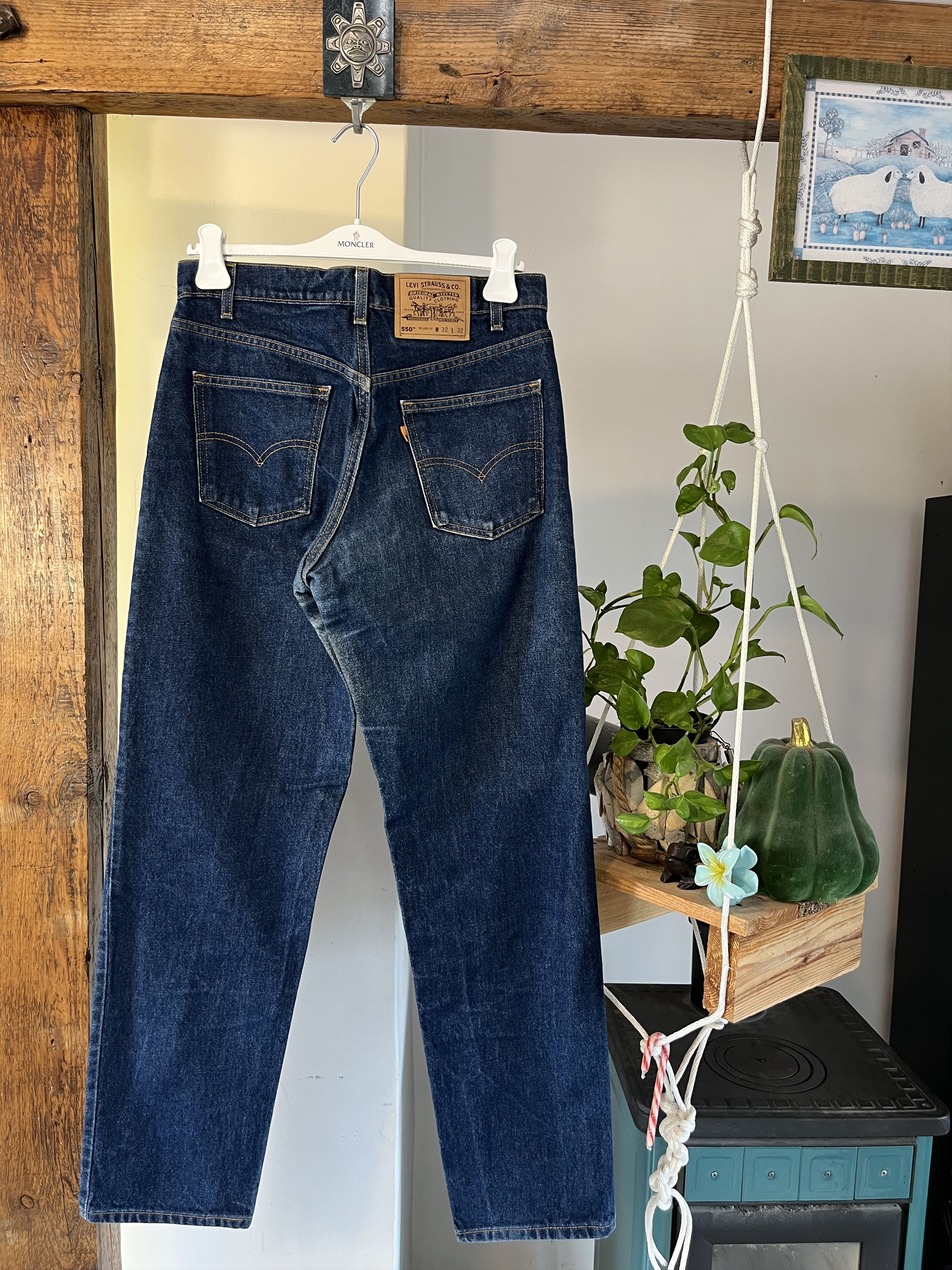 Levi's Vintage 90s Levi's 550 Made in USA 1998 Size US 32 / EU 48 - 2 Thumbnail