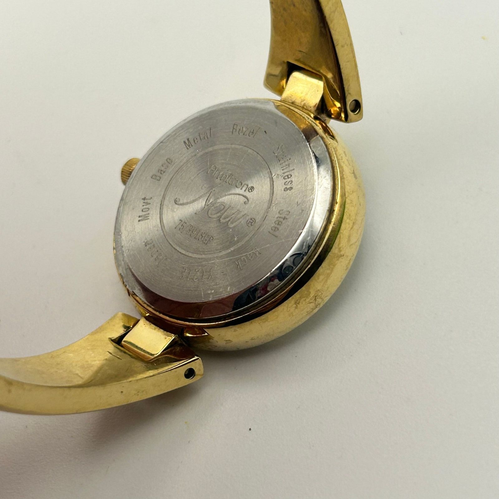 Other Armitron Now Gold Tone Crystal Bezel Mother Pearl Watch Size ONE SIZE - 6 Thumbnail