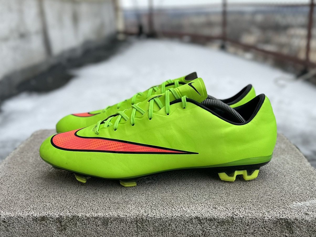 Nike 2014 NIKE MERCURIAL VELOCE II FG SOCCER BOOTS CLEATS US 11 Size US 11 / EU 44 - 3 Thumbnail