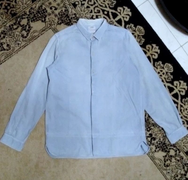 Visvim Visvim long rider shirt L/S light indigo Size US S / EU 44-46 / 1 - 1 Thumbnail