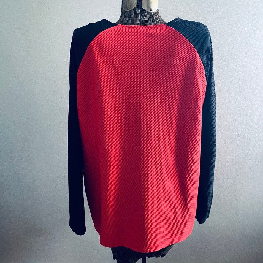 Lauren Ralph Lauren Lauren Ralph Lauren orange waffle quarter zip Size XXL / US 16-18 / IT 52-54 - 2 Thumbnail