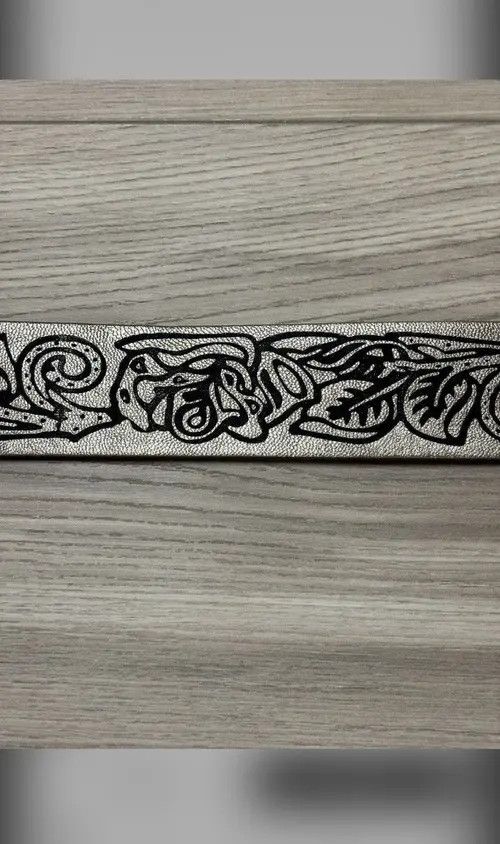 Japanese Brand Western Vintage Rose Buckle Belt Size ONE SIZE - 3 Thumbnail