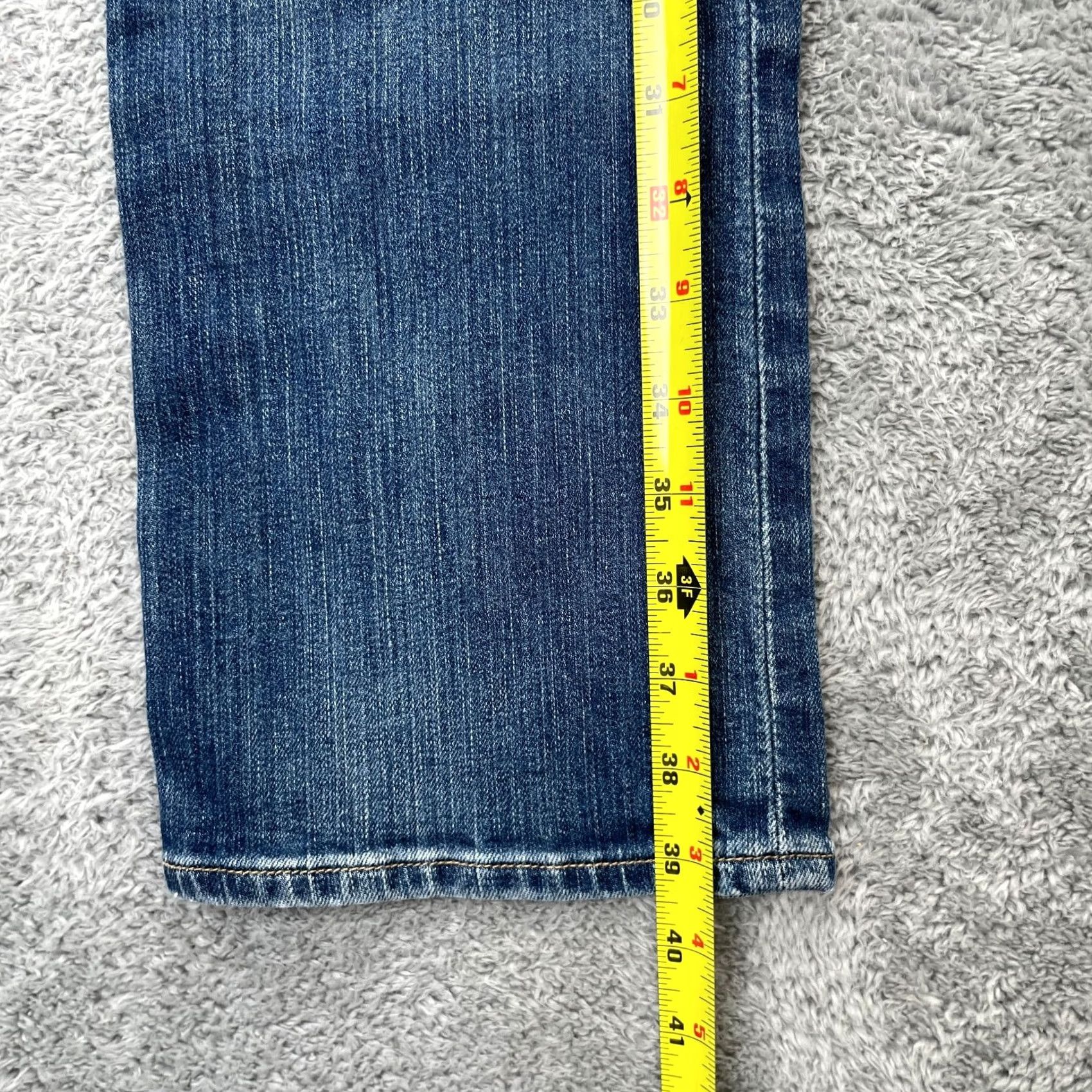 Gap VINTAGE Gap Jeans Womens Regular Blue 27 31in Inseam 5-Pocket Denim Cotton Spandex Straight City Preppy Womens Size 24" / US 00 / IT 34 - 7 Thumbnail
