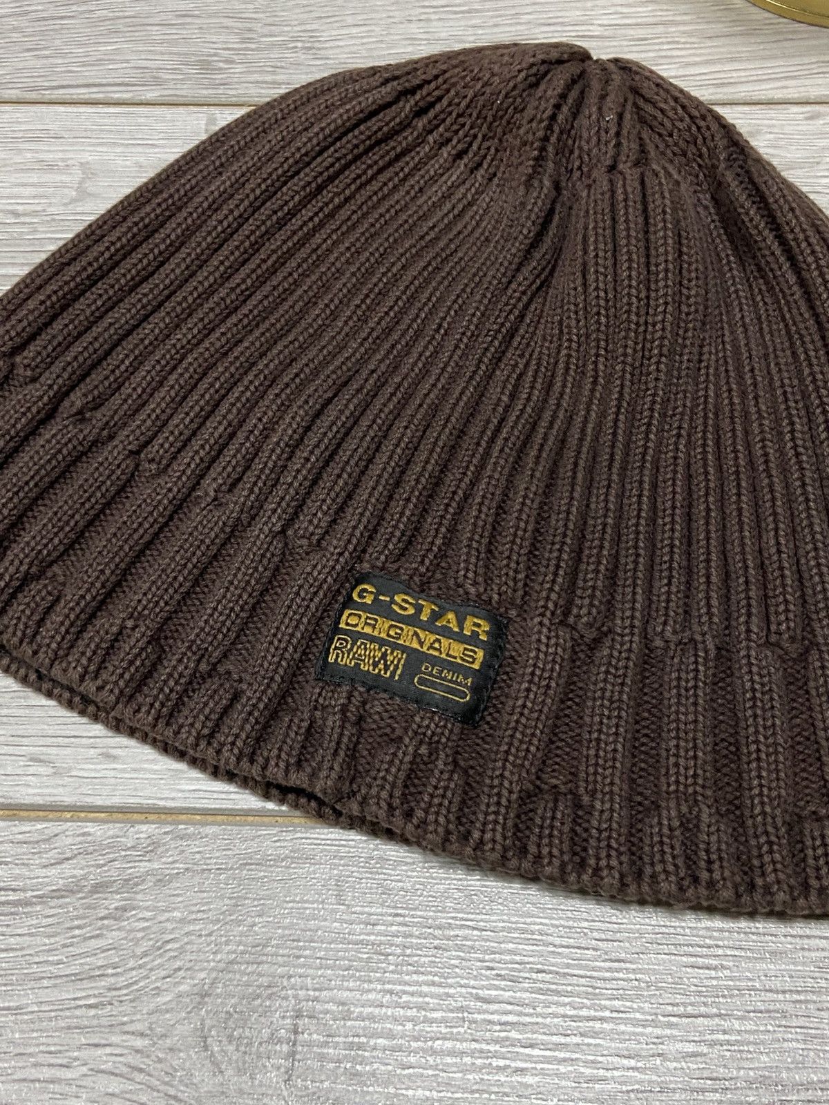 G-Star G star Raw vintage striped beanie hat Size ONE SIZE - 4 Thumbnail