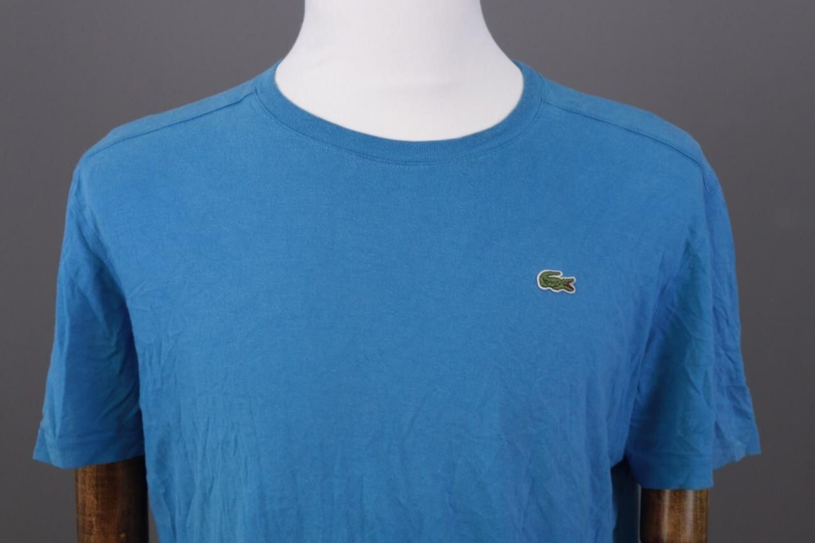 Lacoste Lacoste Sport Blue Crew Neck Short Sleeve T-Shirt Size 5 / L Size US M / EU 48-50 / 2 - 2 Thumbnail